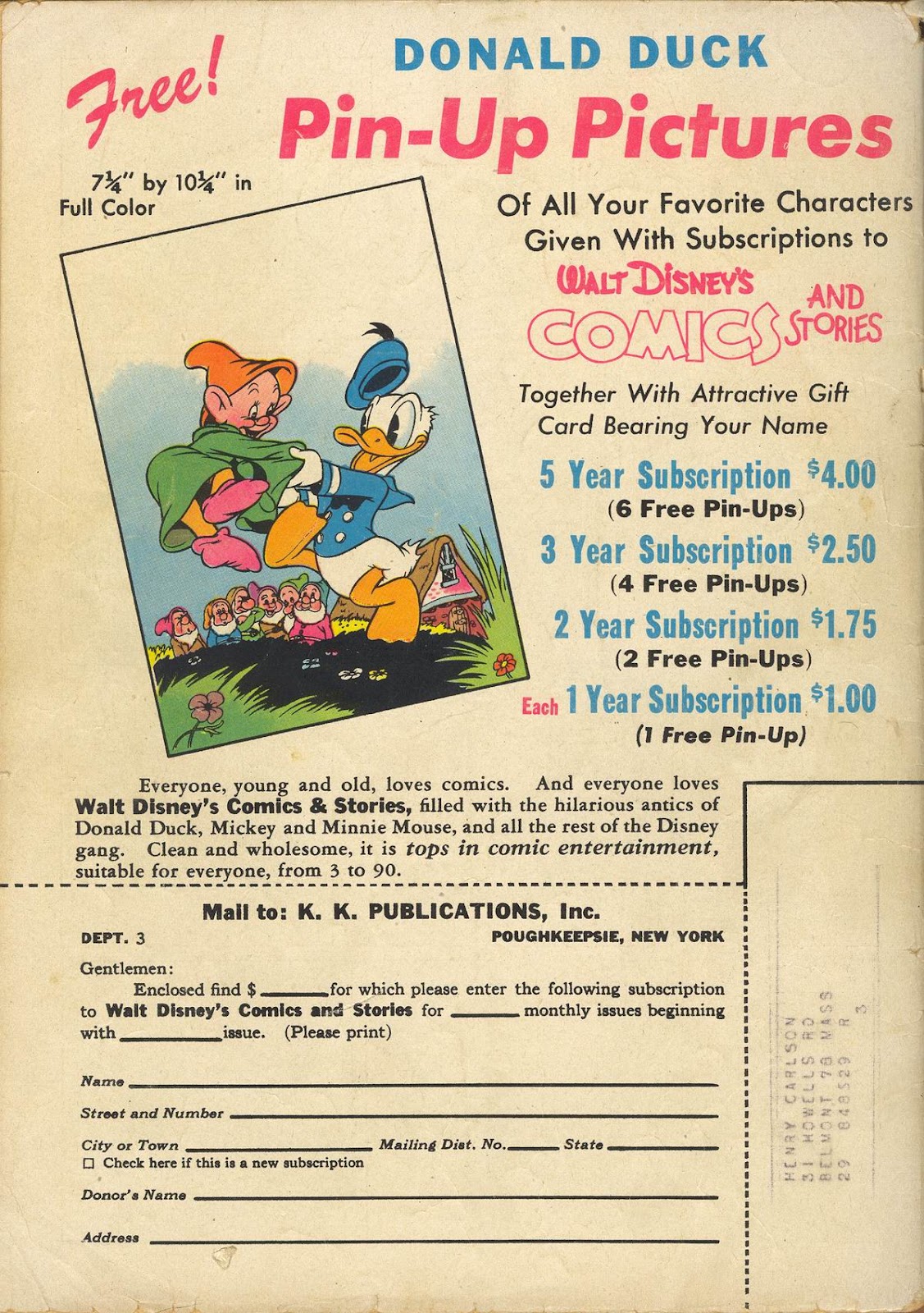 Walt Disney's Comics and Stories issue 78 - Page 52
