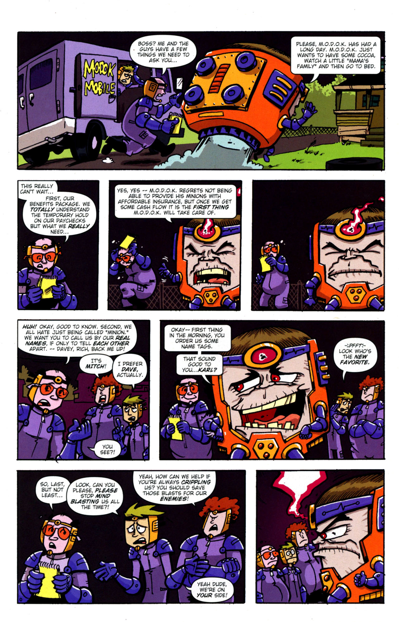 Read online M.O.D.O.K: Reign Delay comic -  Issue # Full - 13