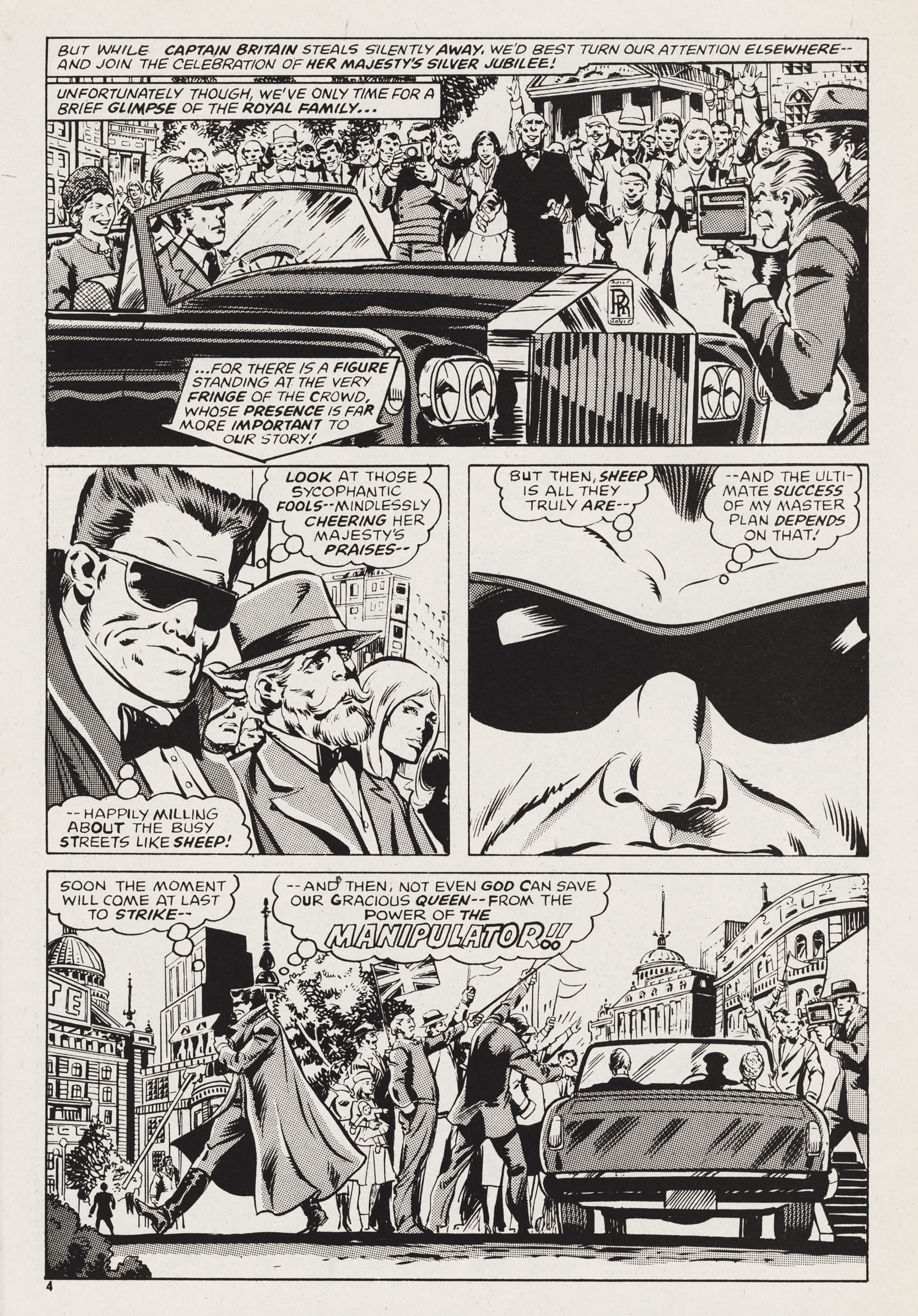 Read online Captain Britain (1976) comic -  Issue #37 - 4