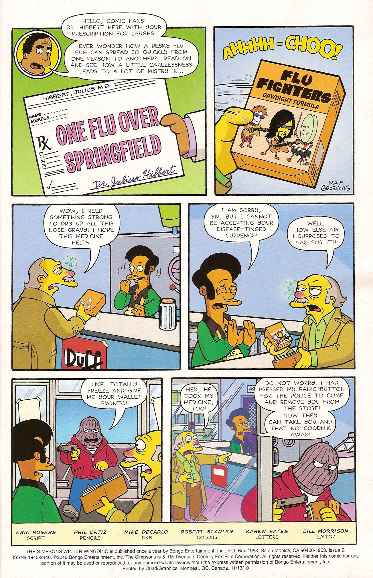 Read online The Simpsons Winter Wingding comic -  Issue #5 - 3