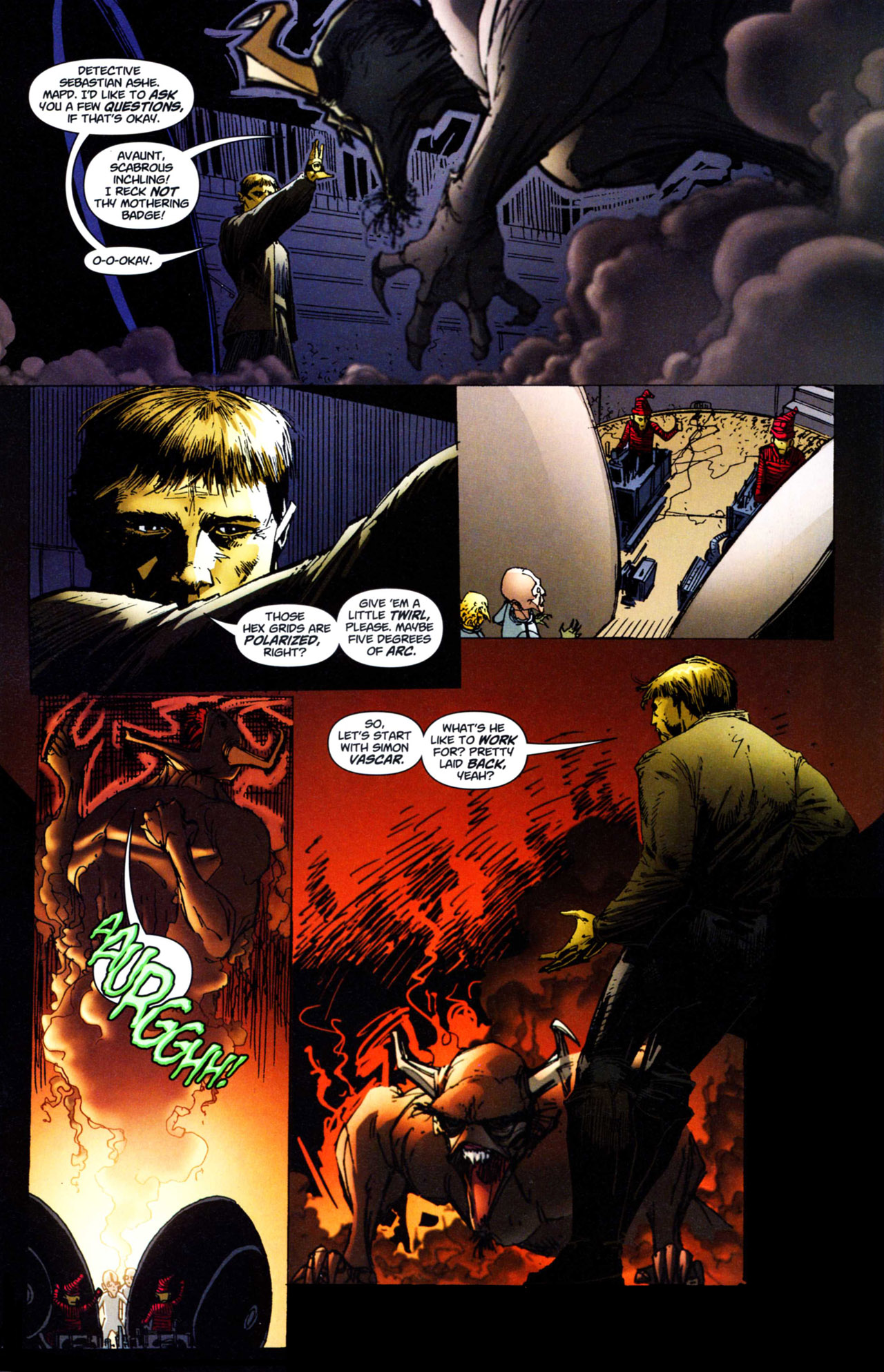 Read online Wetworks (2006) comic -  Issue #6 - 5