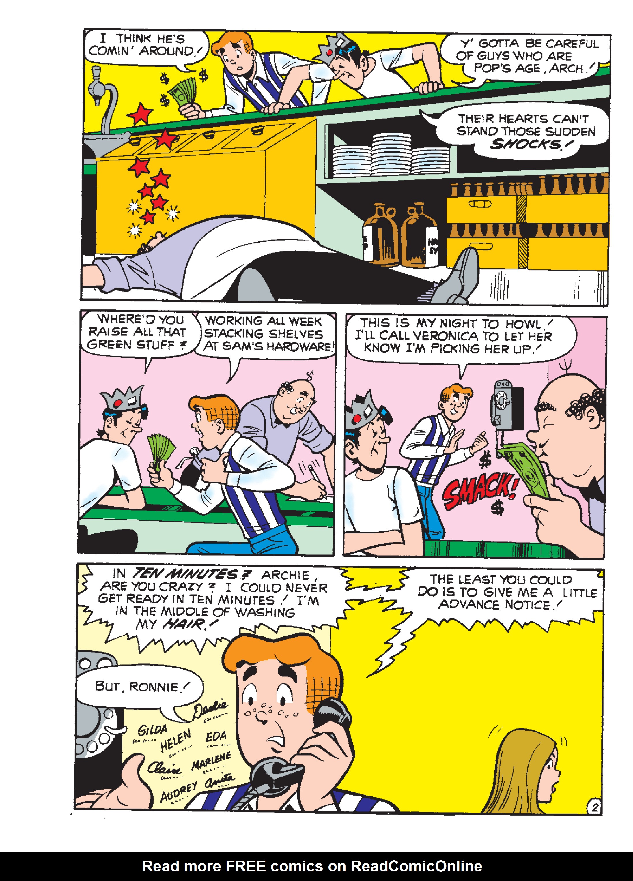 Read online Archie's Double Digest Magazine comic -  Issue #303 - 36