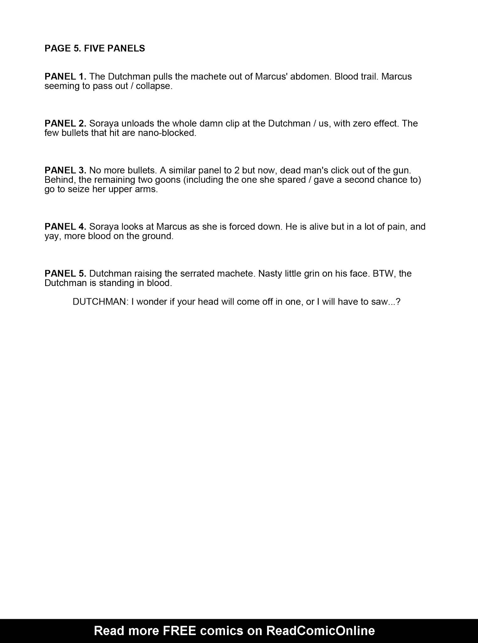 Read online Bankshot comic -  Issue #5 - 5