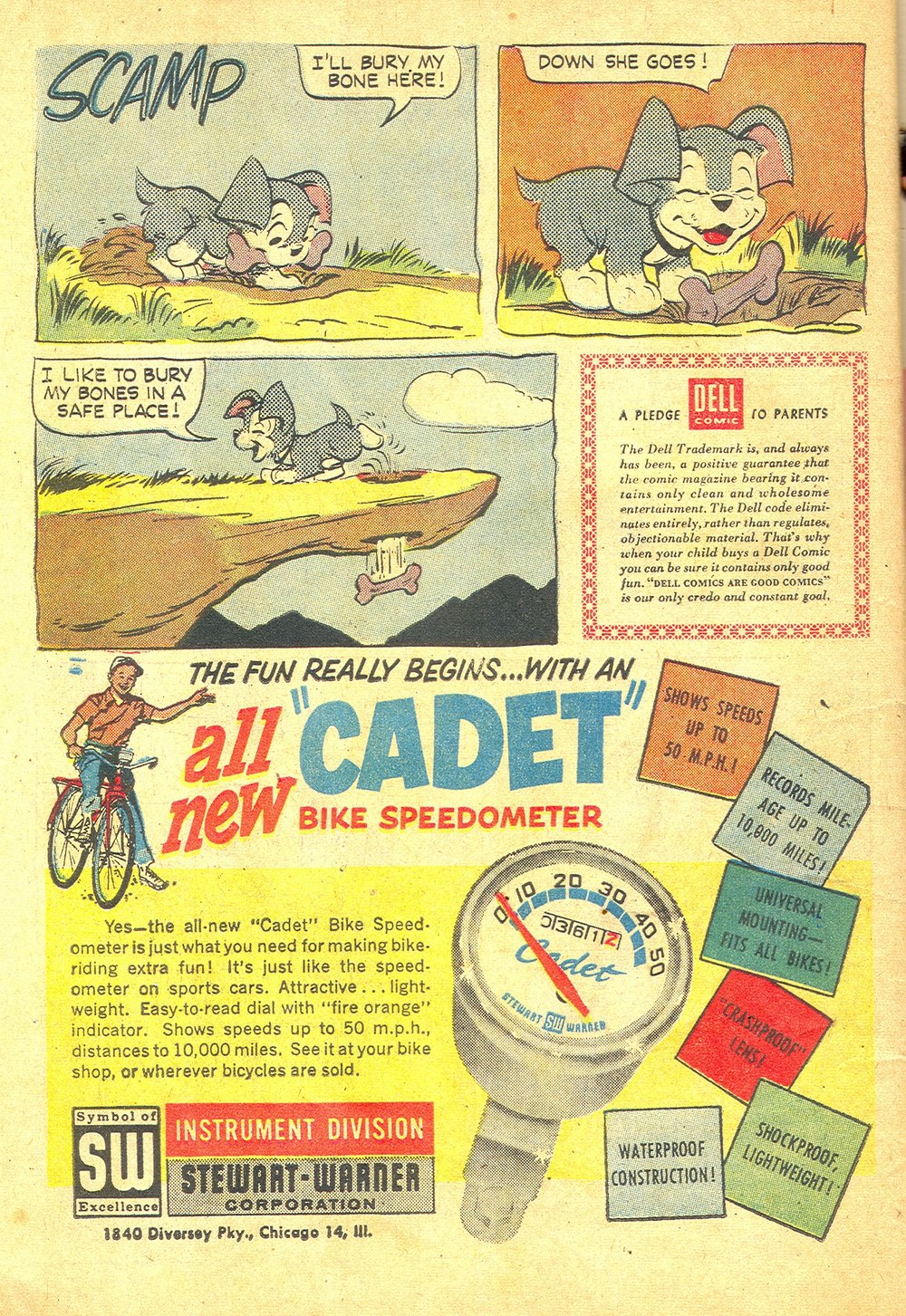 Read online Scamp (1958) comic -  Issue #12 - 34