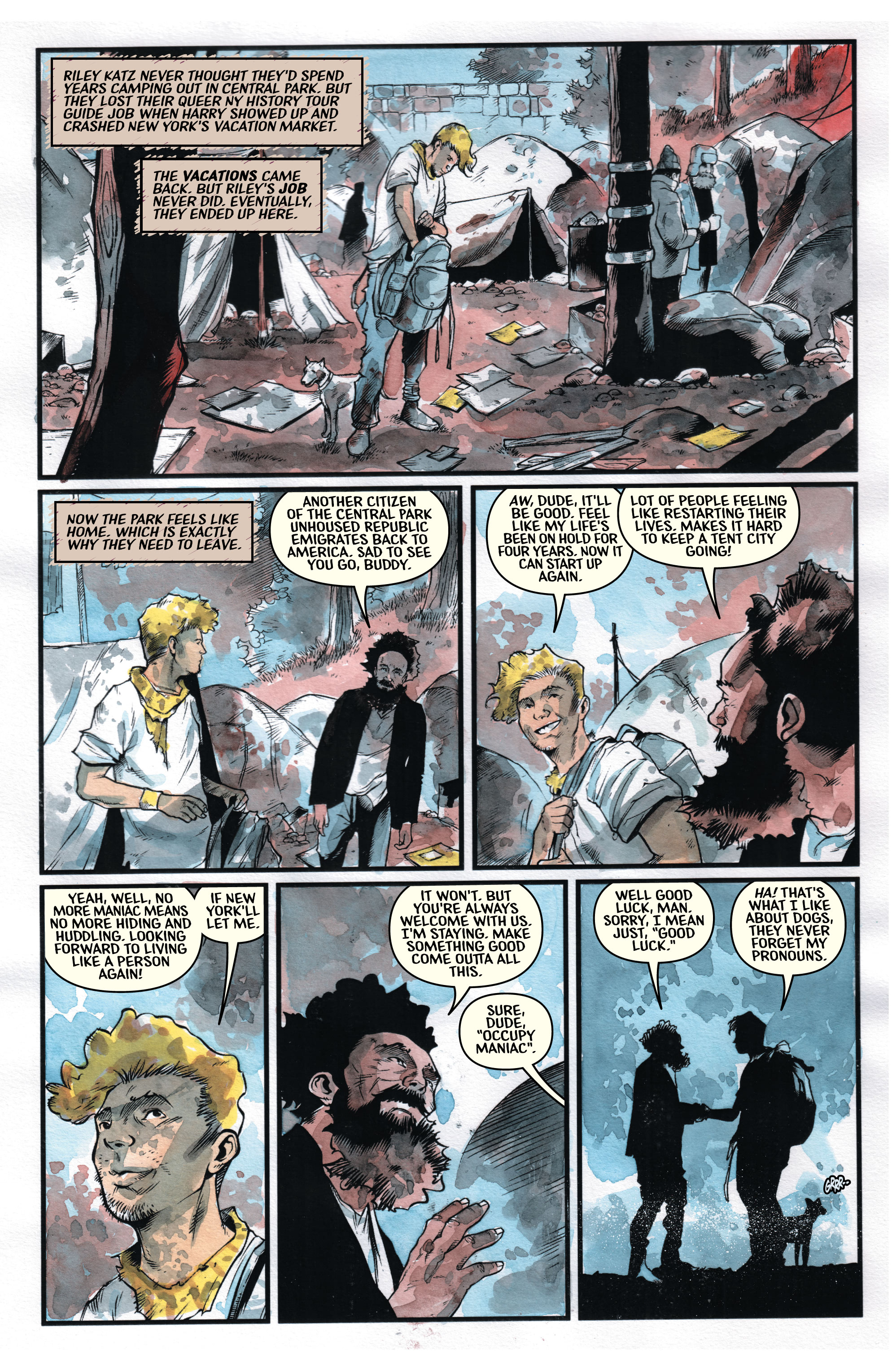 Read online Maniac Of New York Dont Call It A Comeback comic -  Issue #1 - 12