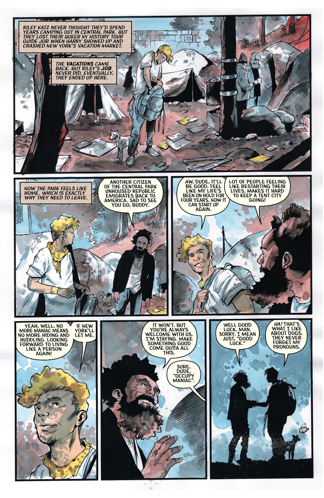 Maniac Of New York Dont Call It A Comeback issue 1 - Page 12