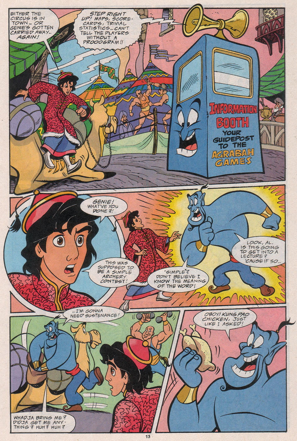Read online Disney's Aladdin comic -  Issue #9 - 15