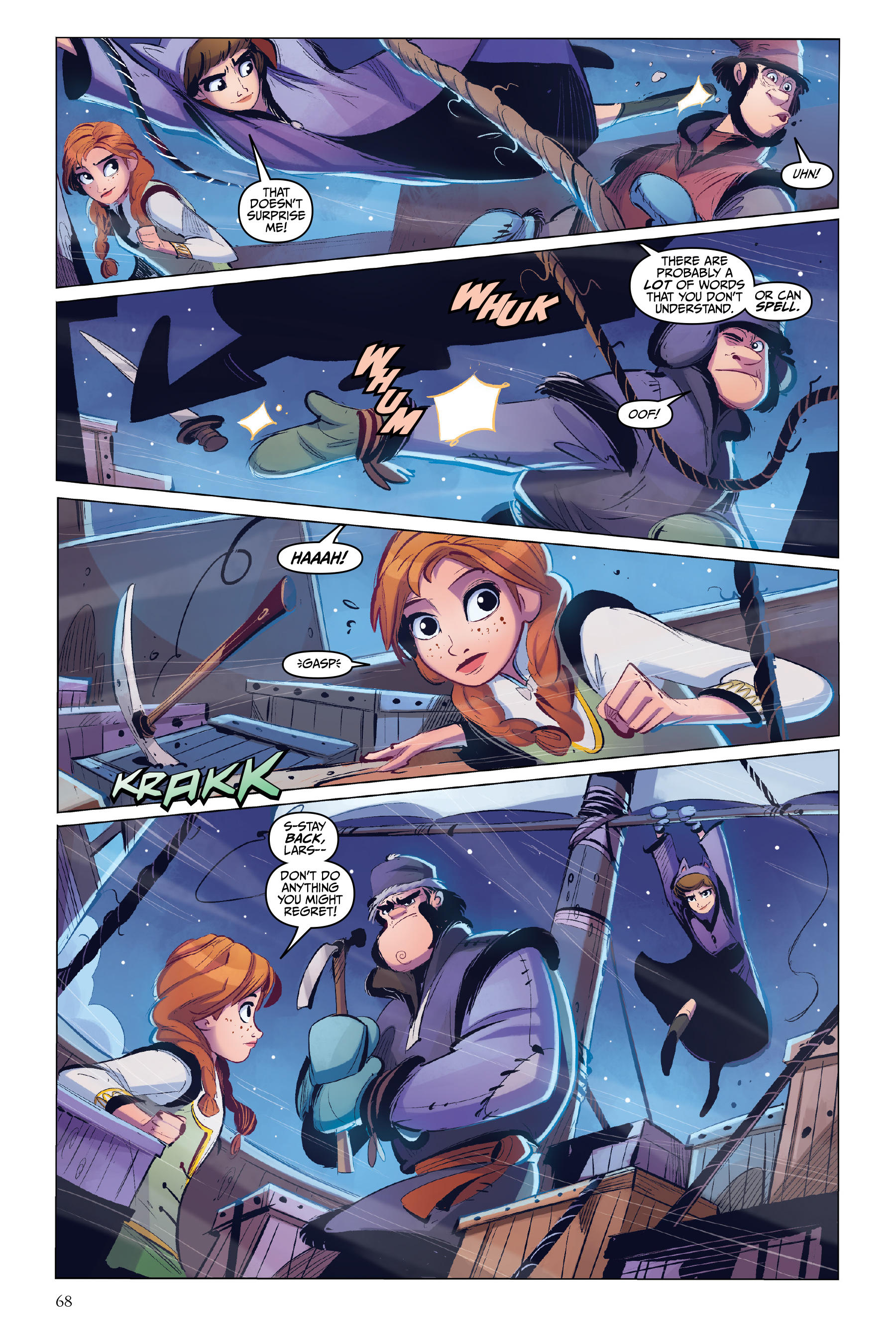 Read online Disney Frozen: Breaking Boundaries comic -  Issue # _TPB - 68