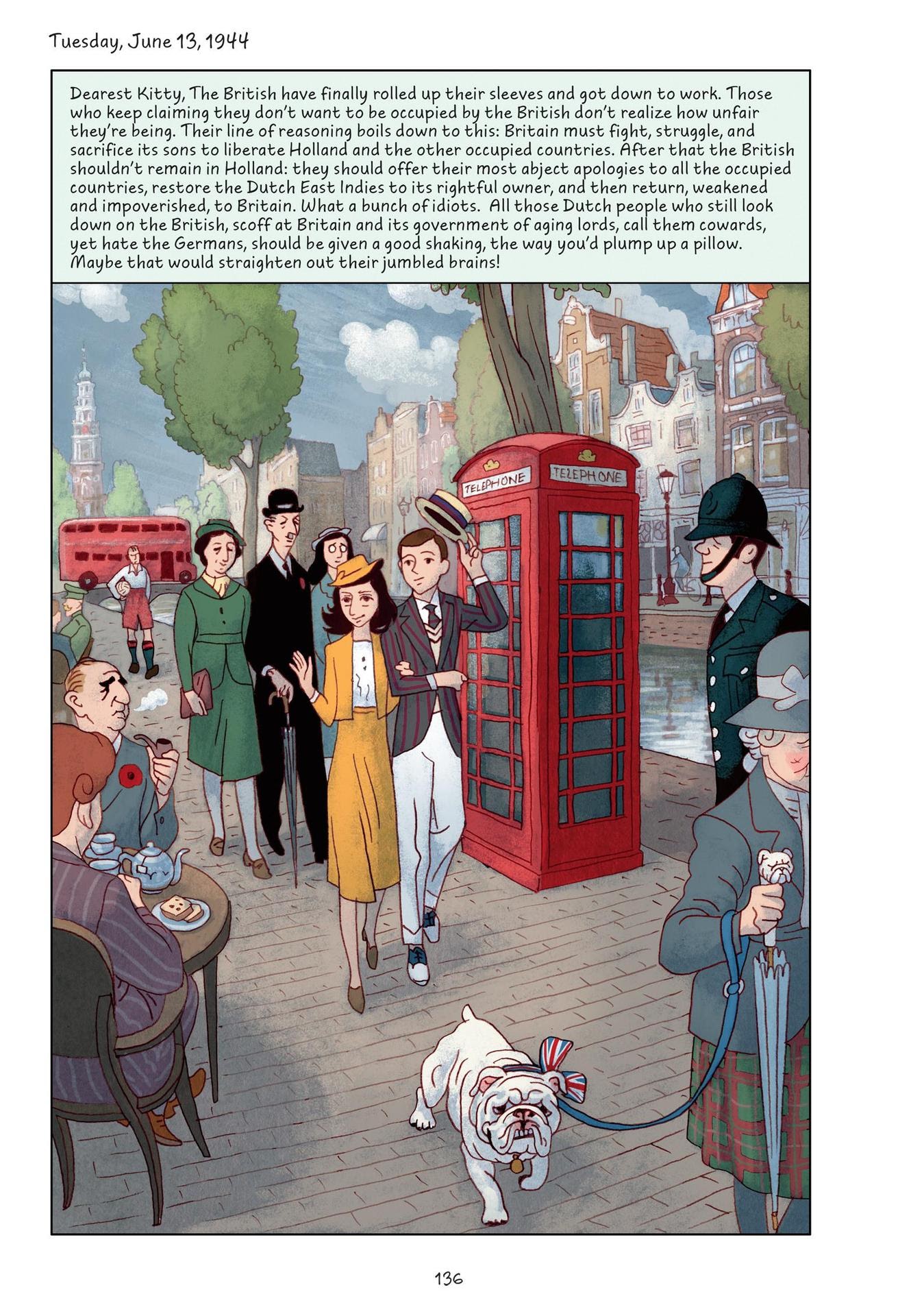 Read online Anne Frank’s Diary: The Graphic Adaptation comic -  Issue # TPB - 133