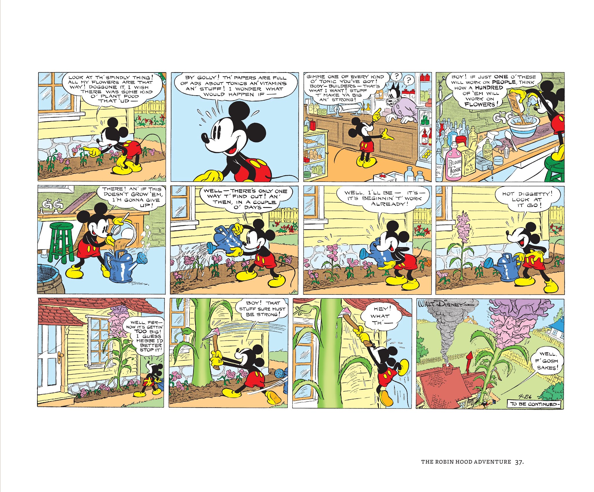 Read online Walt Disney's Mickey Mouse Color Sundays comic -  Issue # TPB 2 (Part 1) - 37