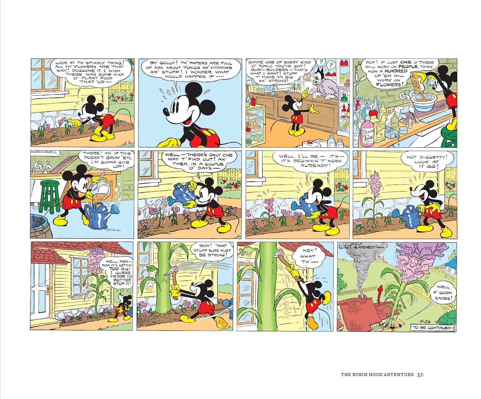 Walt Disney's Mickey Mouse Color Sundays issue TPB 2 (Part 1) - Page 37