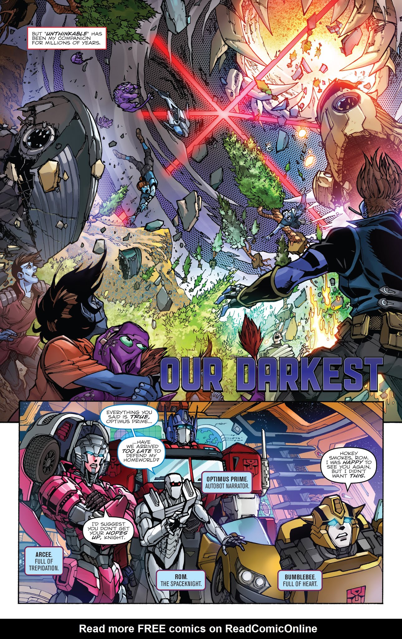 Read online Transformers: Unicron comic -  Issue #0 - 4