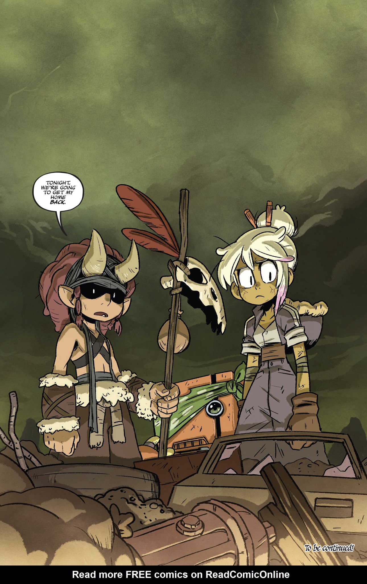 Read online Tyson Hesse's Diesel comic -  Issue #3 - 24