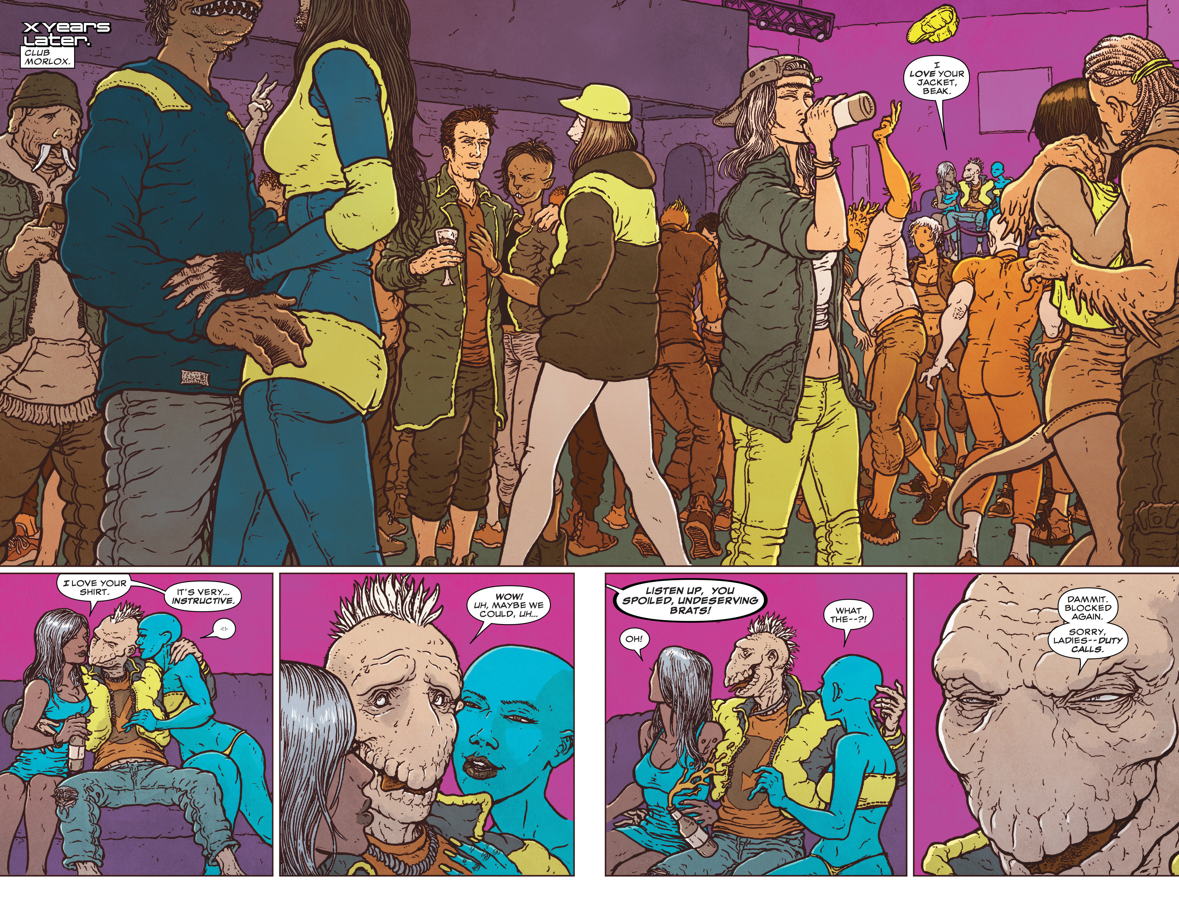 Read online E is for Extinction comic -  Issue #1 - 5