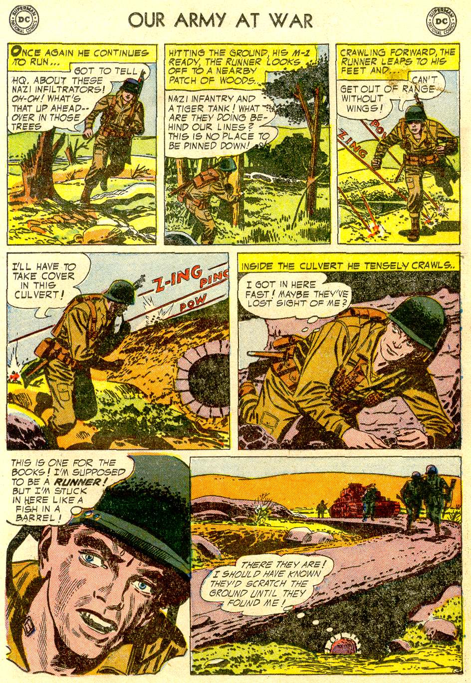 Read online Our Army at War (1952) comic -  Issue #28 - 21