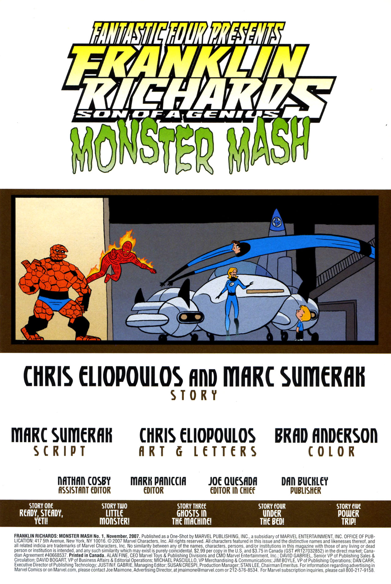 Read online Franklin Richards: Monster Mash comic -  Issue # Full - 2