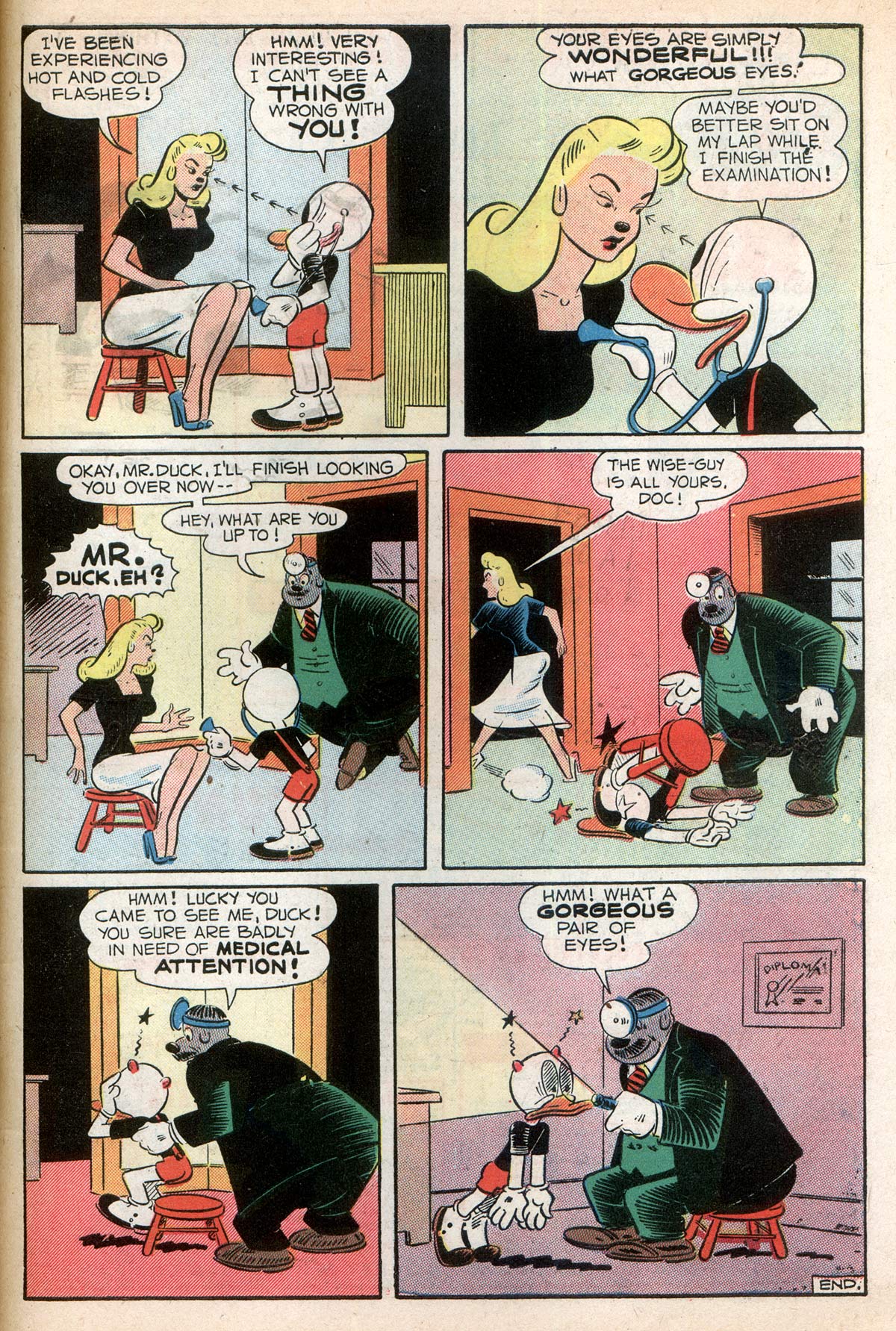 Read online Super Duck Comics comic -  Issue #35 - 49
