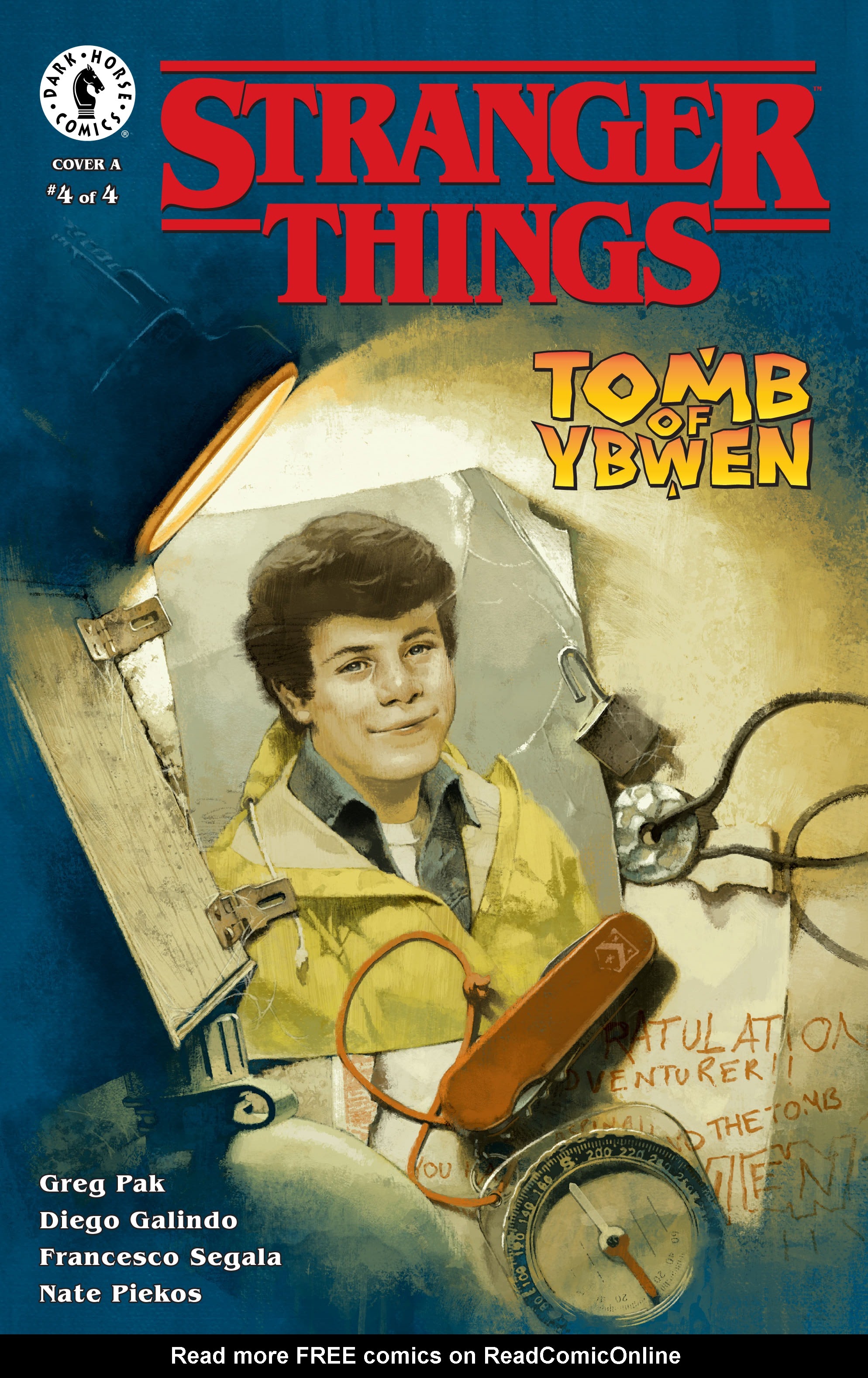 Read online Stranger Things: The Tomb of Ybwen comic -  Issue #4 - 1