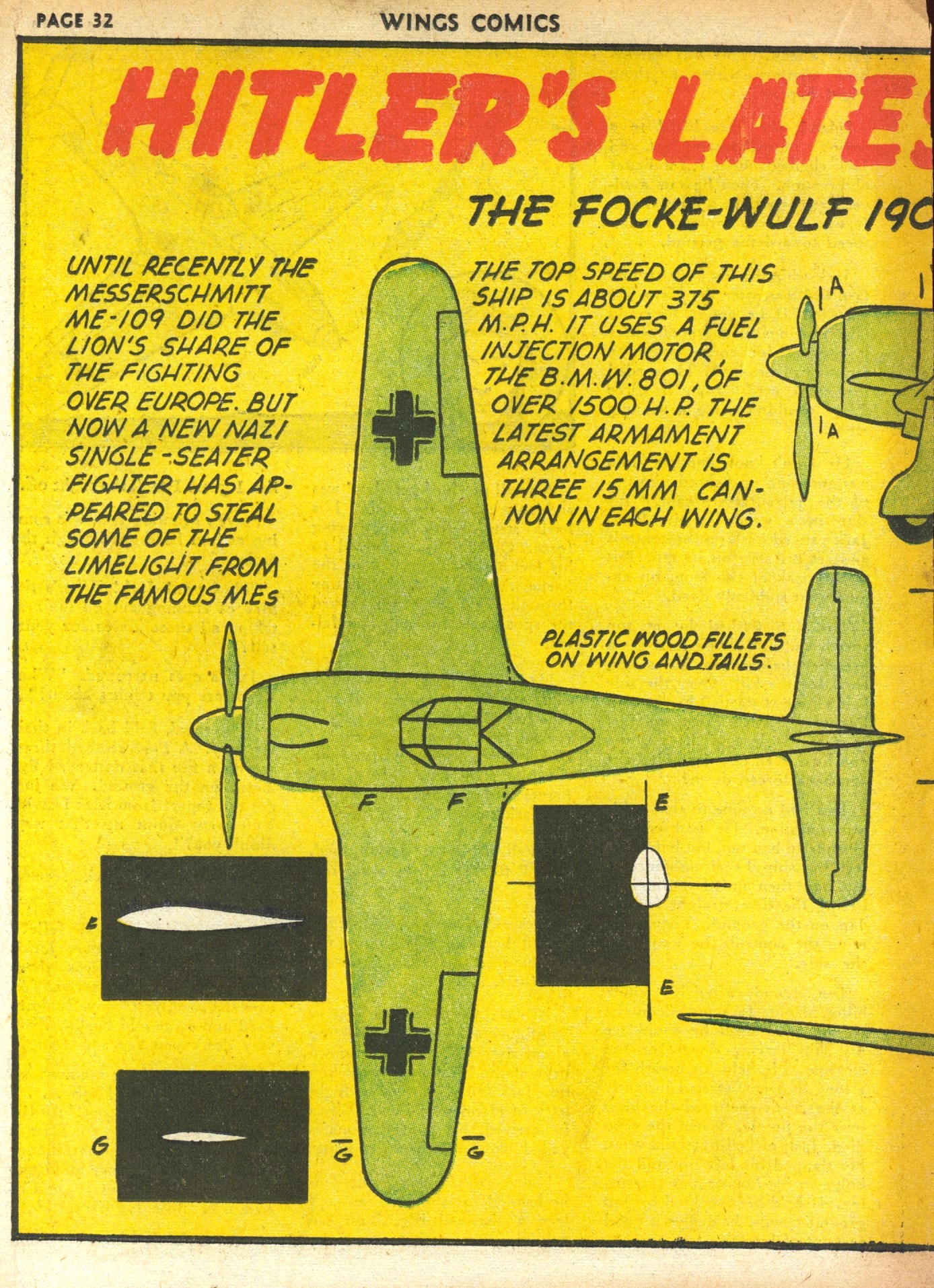 Read online Wings Comics comic -  Issue #30 - 34