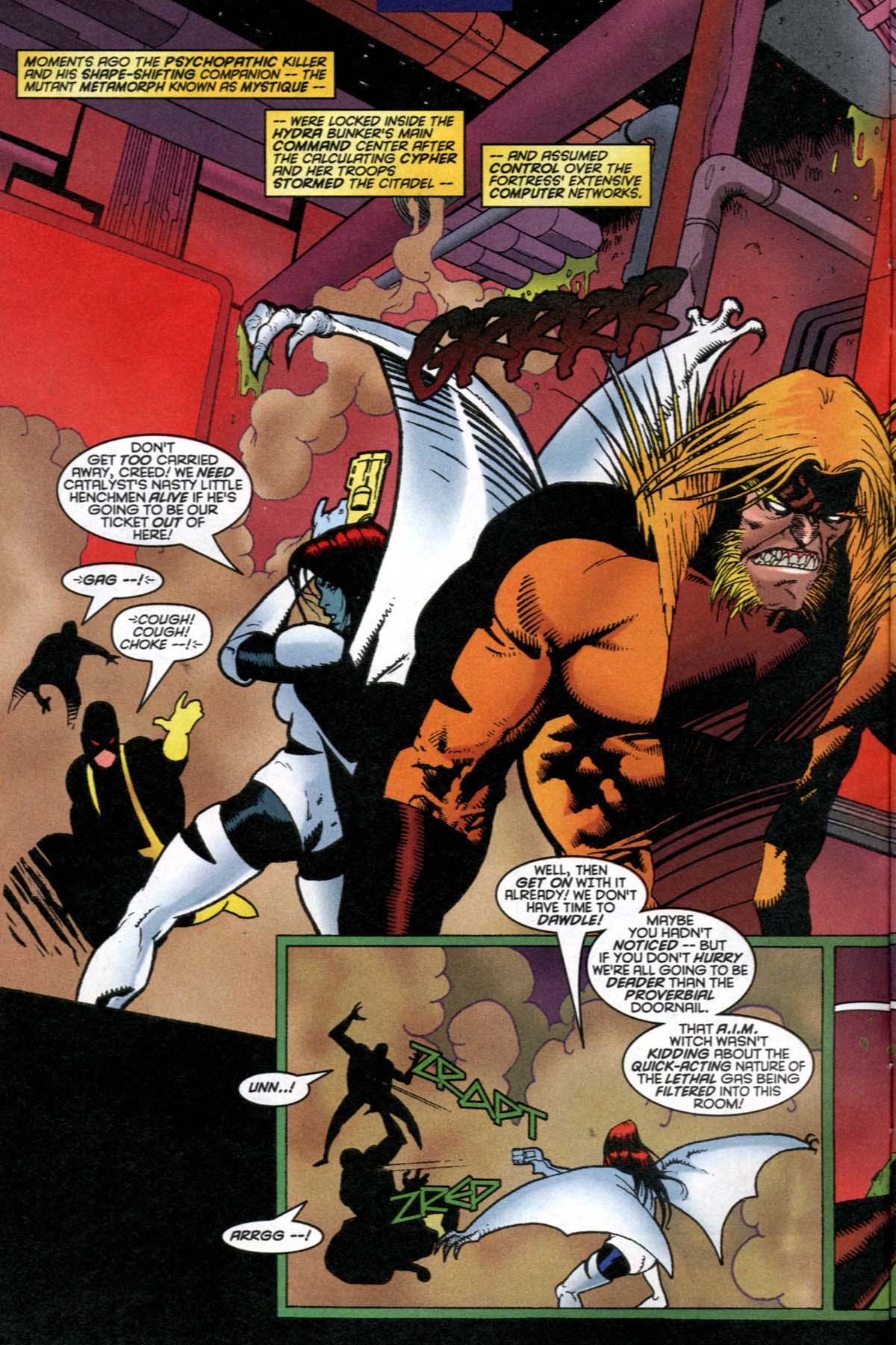 Read online Sabretooth and Mystique comic -  Issue #4 - 3