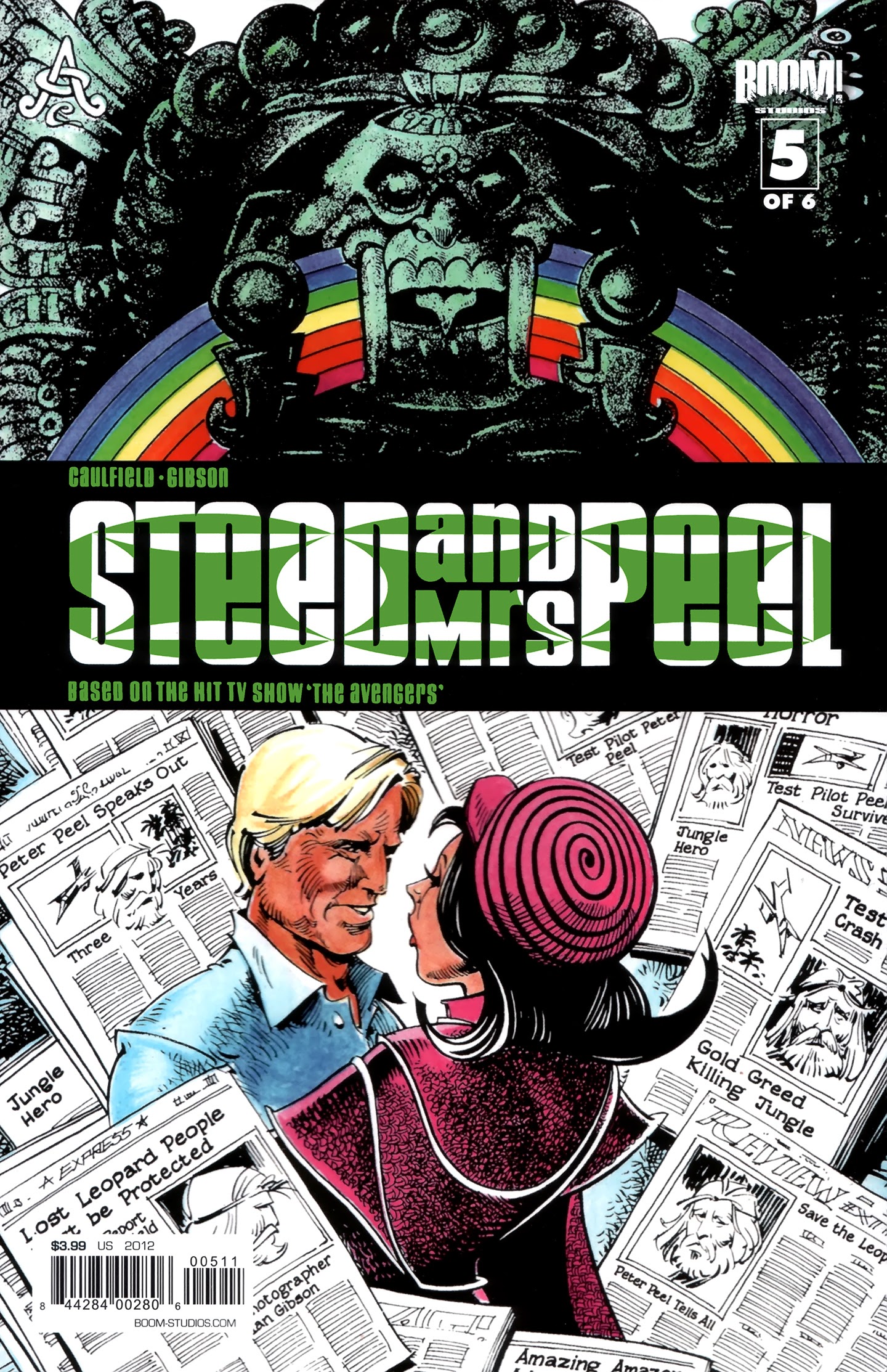 Read online Steed and Mrs. Peel (2012) comic -  Issue #5 - 1