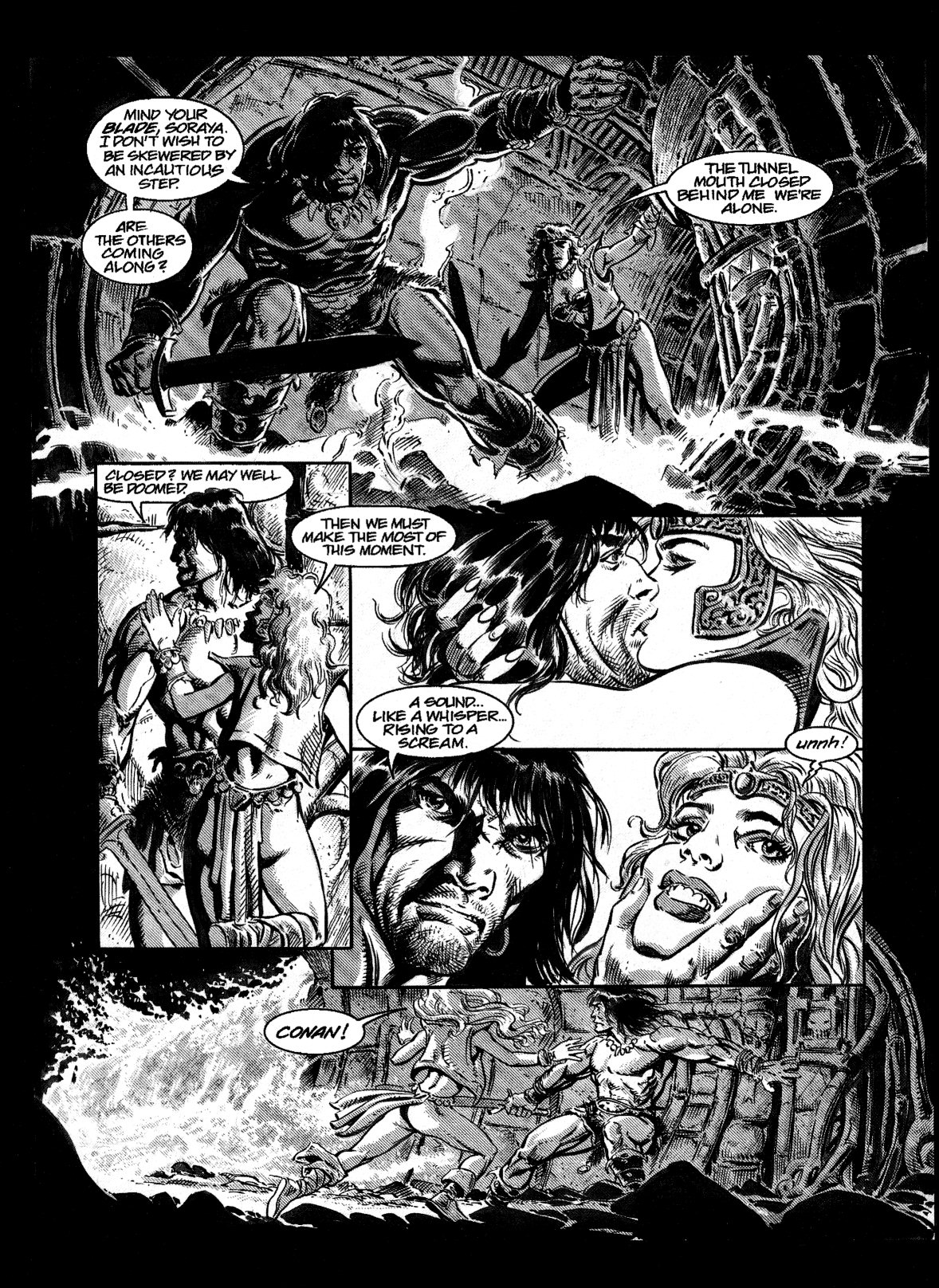 Read online Conan the Savage comic -  Issue #7 - 16