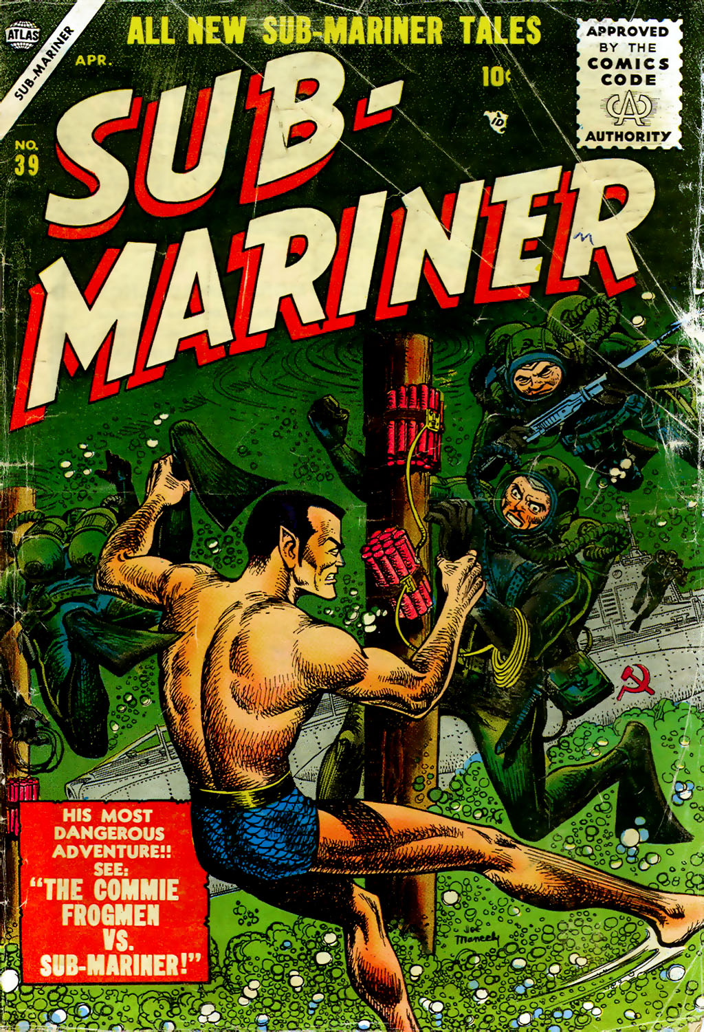 Read online Sub-Mariner Comics comic -  Issue #39 - 1