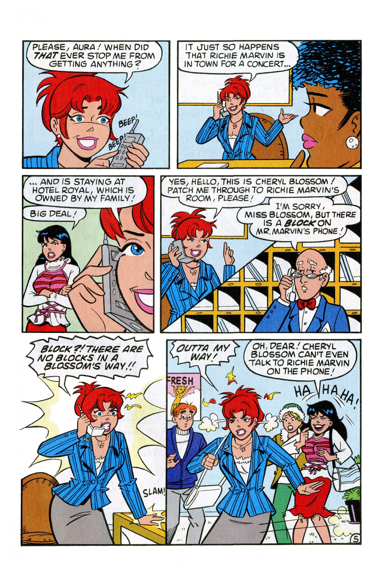 Read online Cheryl Blossom comic -  Issue #29 - 6