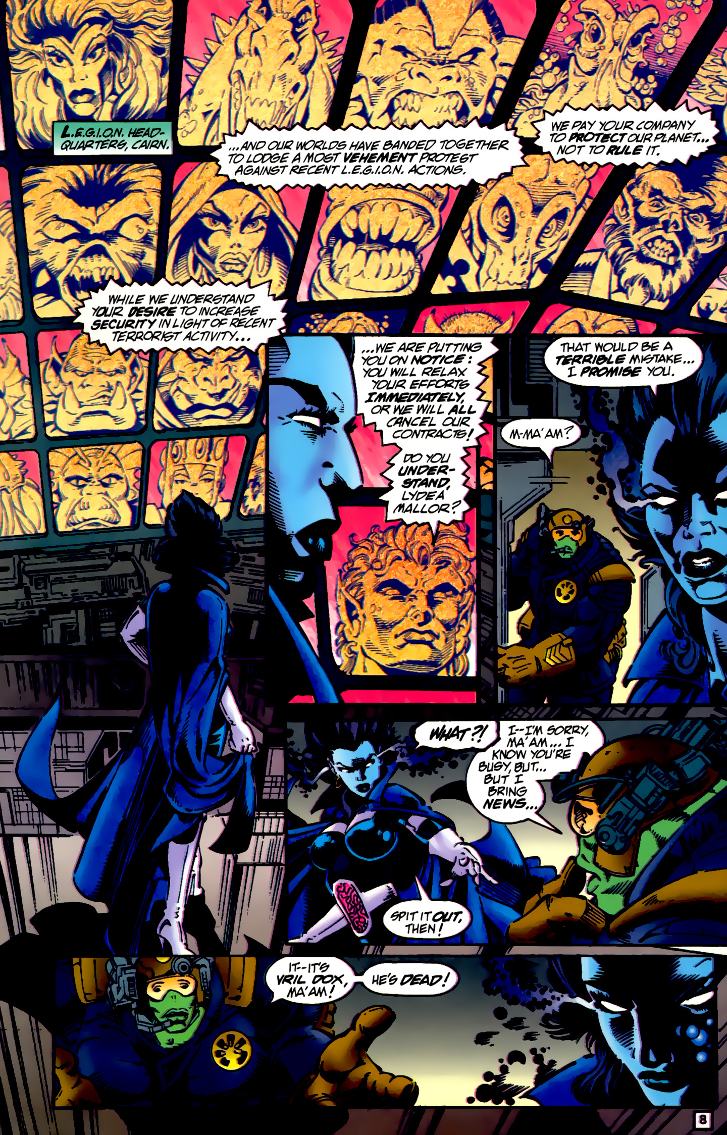 Read online R.E.B.E.L.S. '94 comic -  Issue #7 - 9