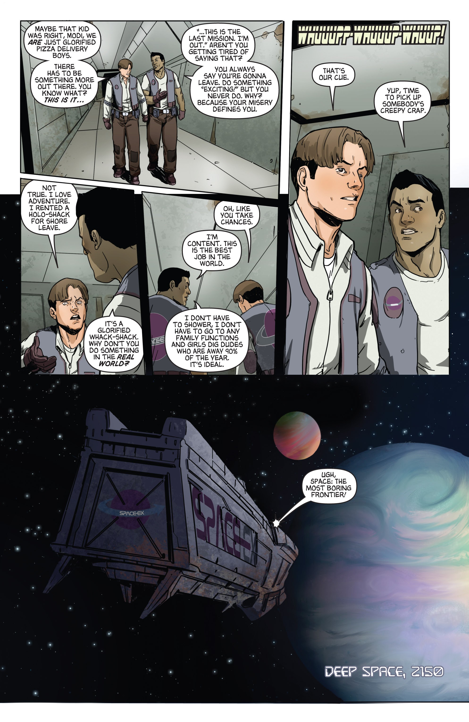 Read online Aliens vs. Parker comic -  Issue #1 - 10