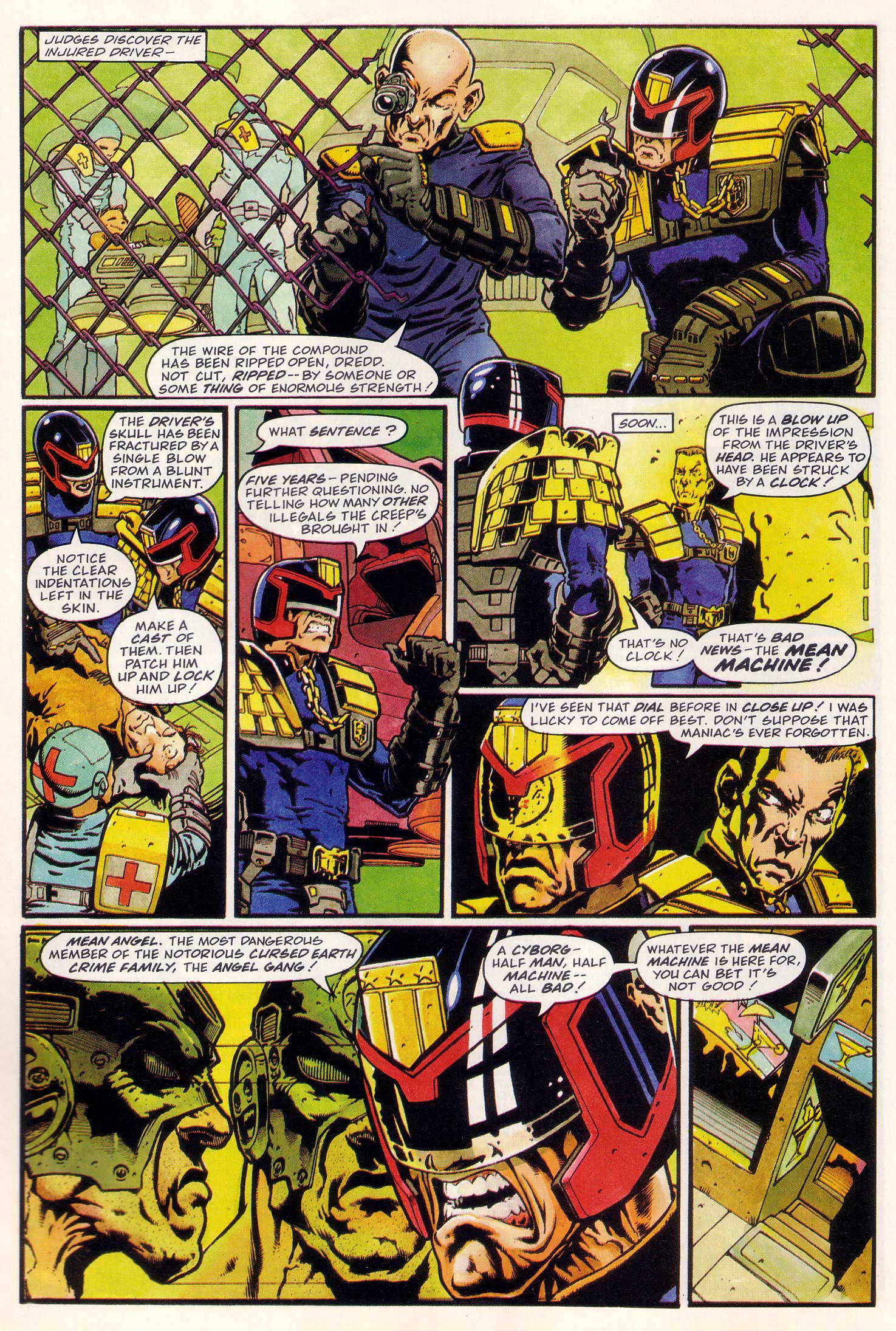 Read online Judge Dredd Lawman of the Future comic -  Issue #3 - 7