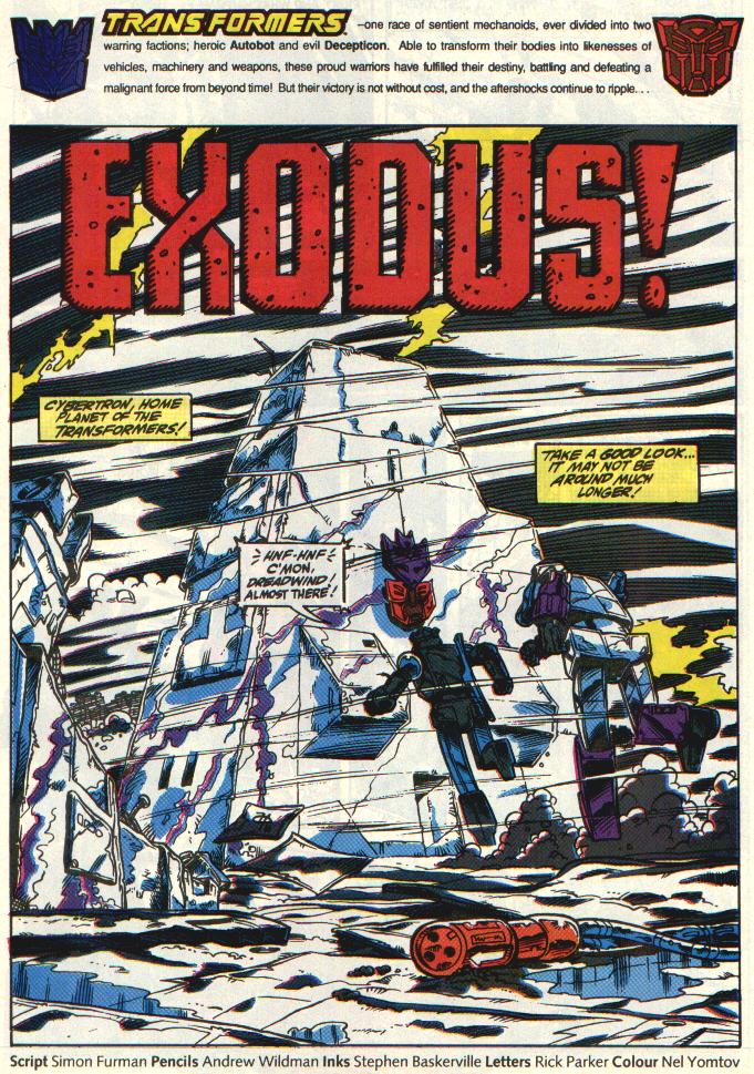 Read online The Transformers (UK) comic -  Issue #325 - 2