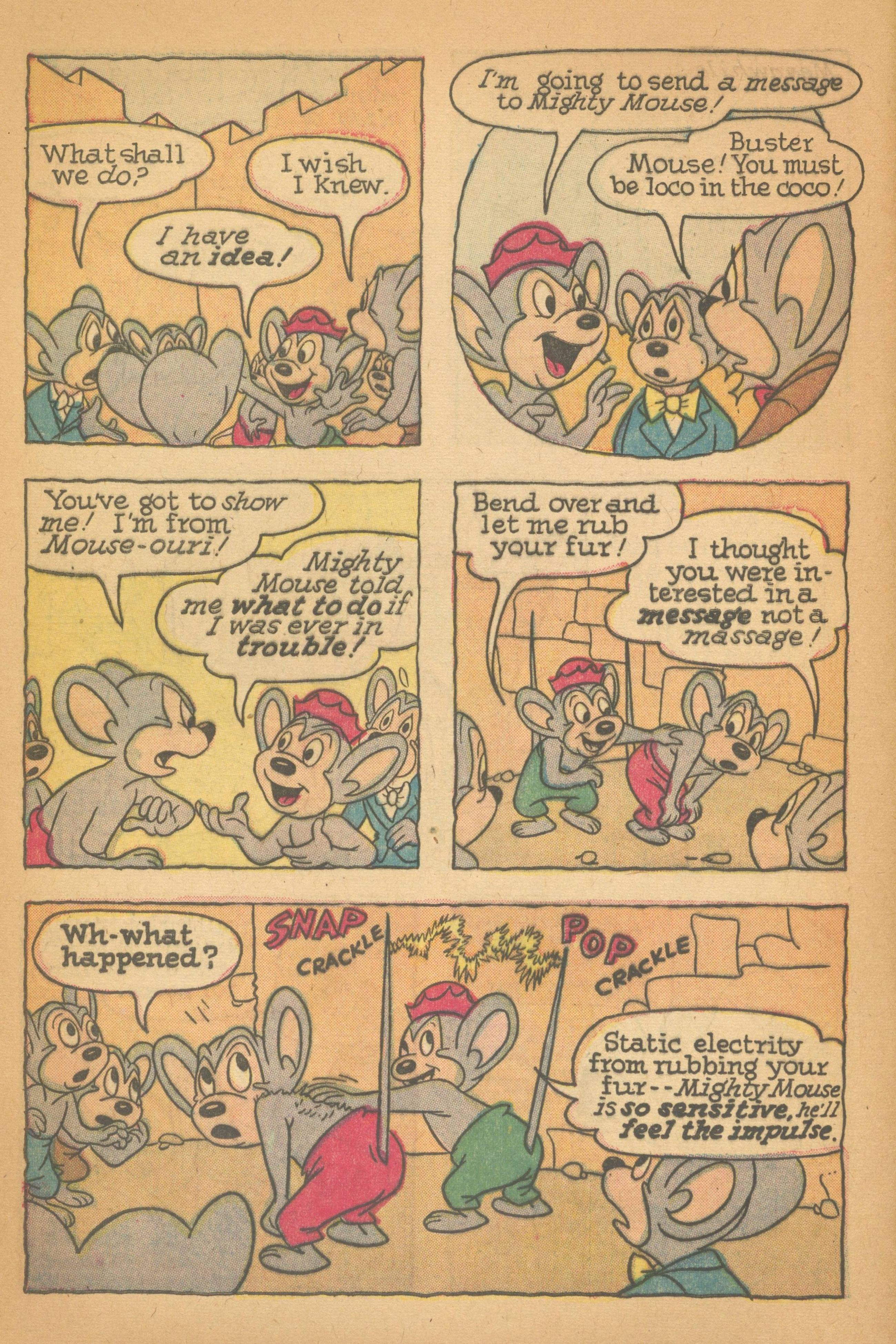 Read online Paul Terry's Mighty Mouse Comics comic -  Issue #71 - 28