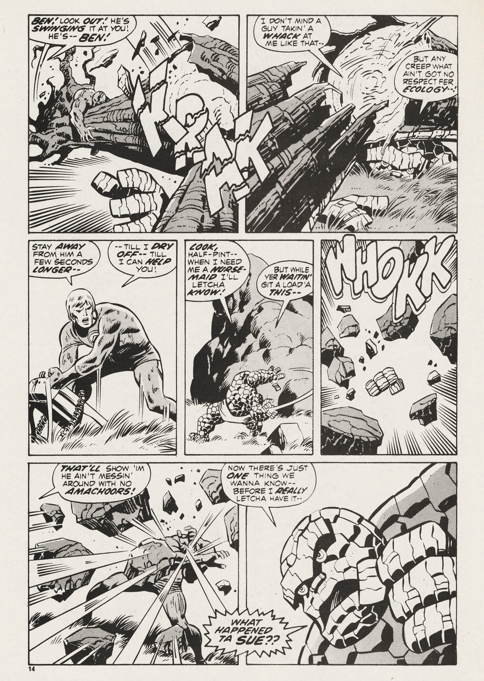 Read online Captain Britain (1976) comic -  Issue #34 - 14