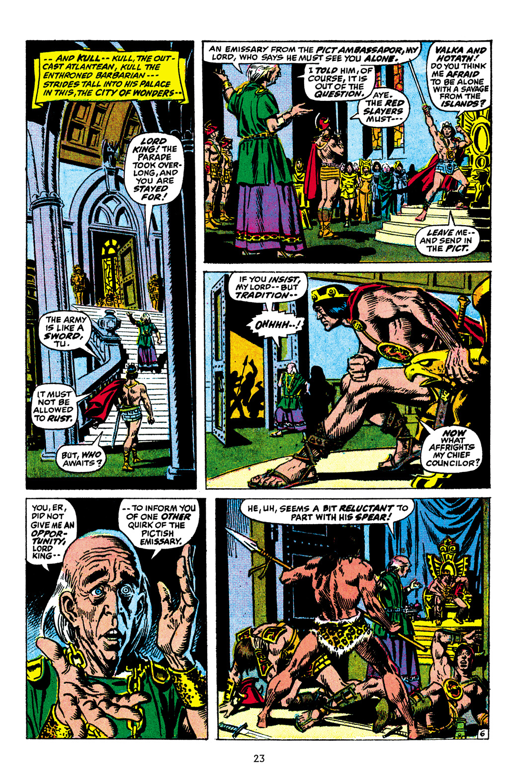 Read online The Chronicles of Kull comic -  Issue # TPB 1 (Part 1) - 24