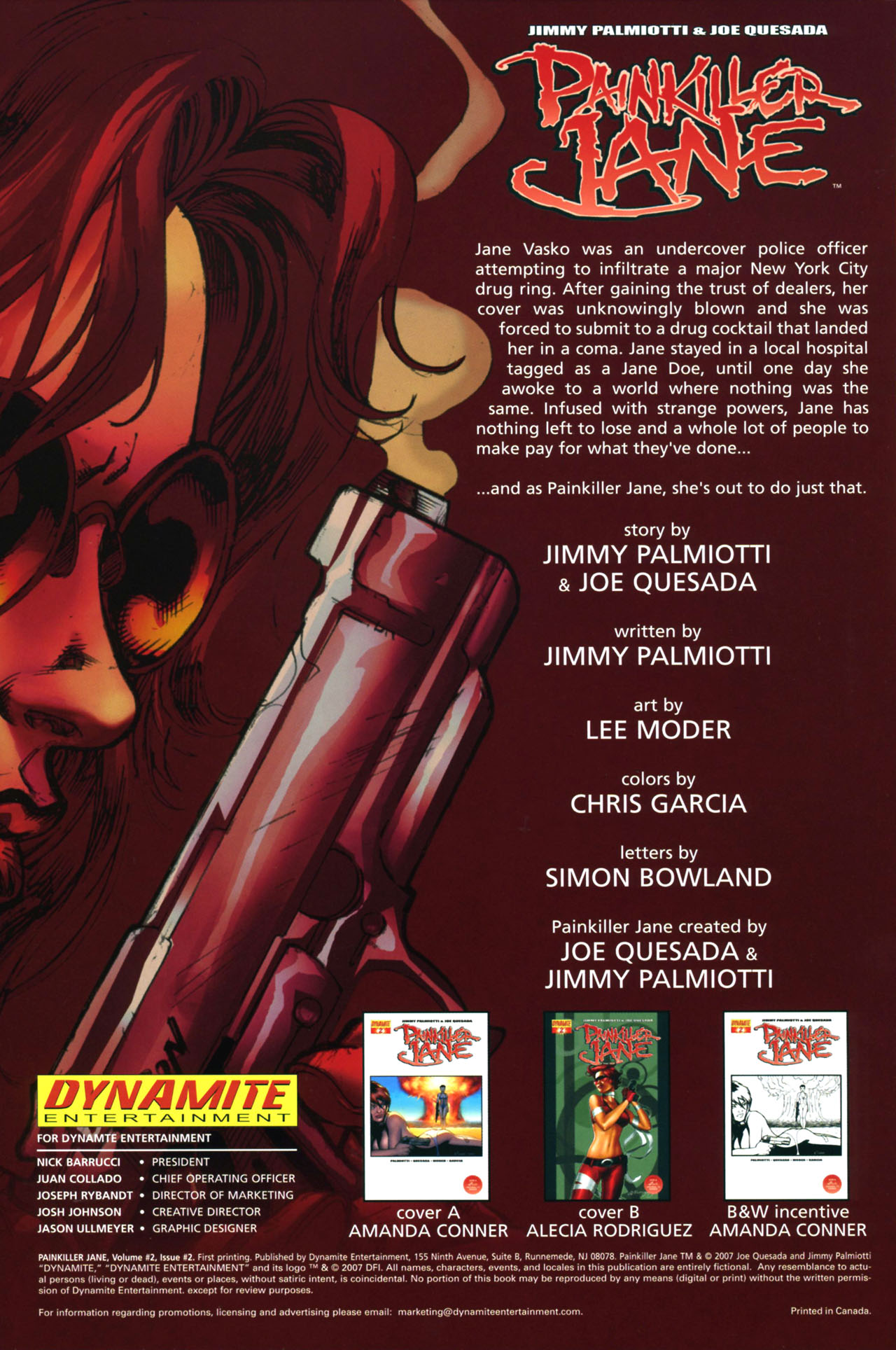 Read online Painkiller Jane (2007) comic -  Issue #2 - 2