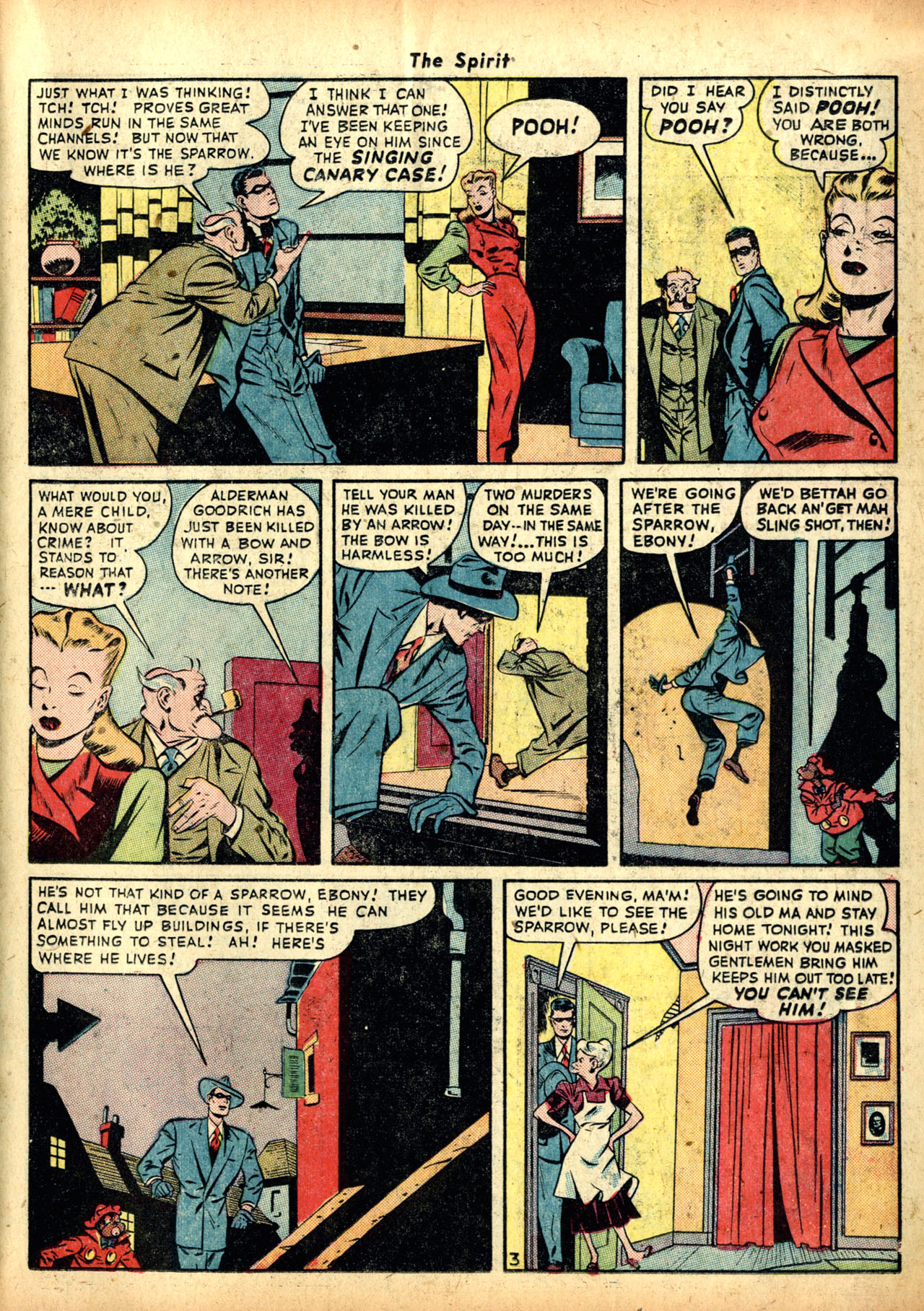 Read online The Spirit (1944) comic -  Issue #5 - 21
