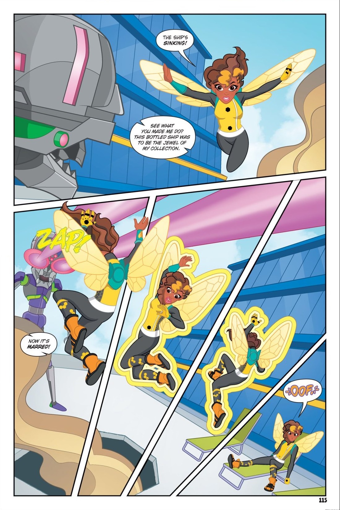 Read online DC Super Hero Girls: Search for Atlantis comic -  Issue # TPB - 113