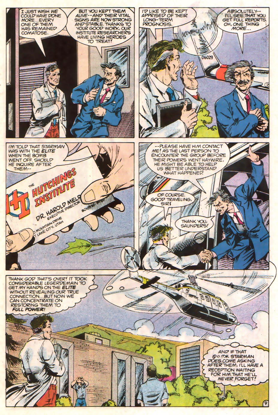 Read online Starman (1988) comic -  Issue #7 - 10