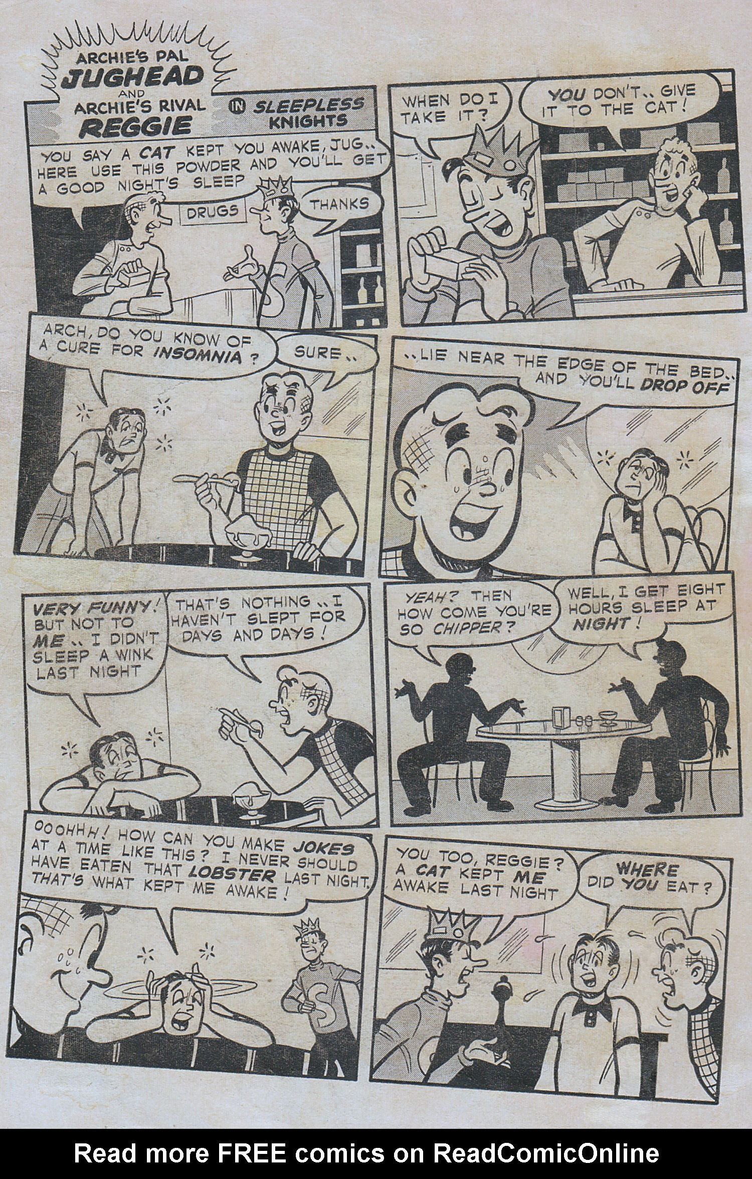 Read online Archie's Joke Book Magazine comic -  Issue #18 - 2