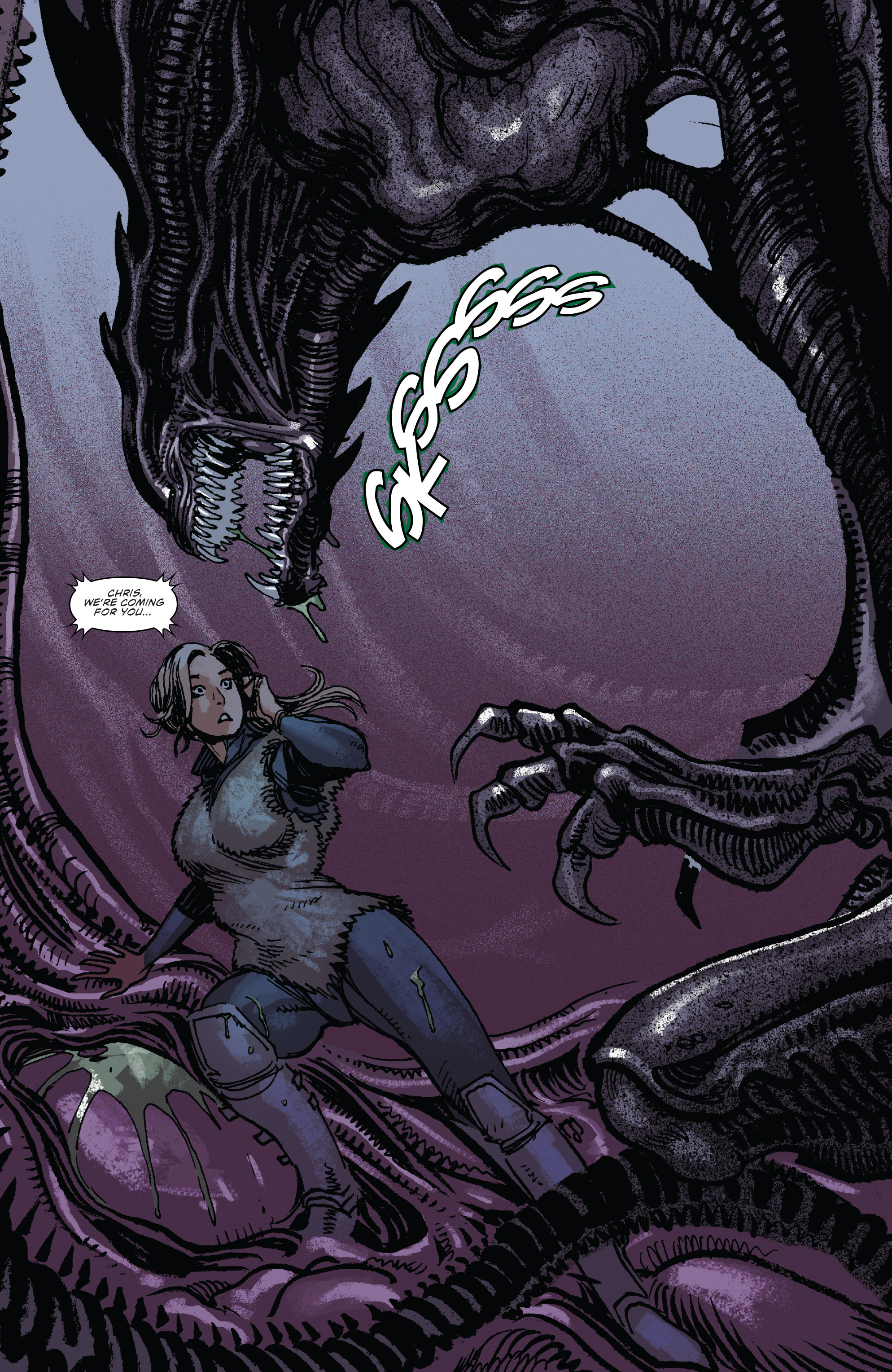 Read online Aliens: Life And Death comic -  Issue #3 - 4