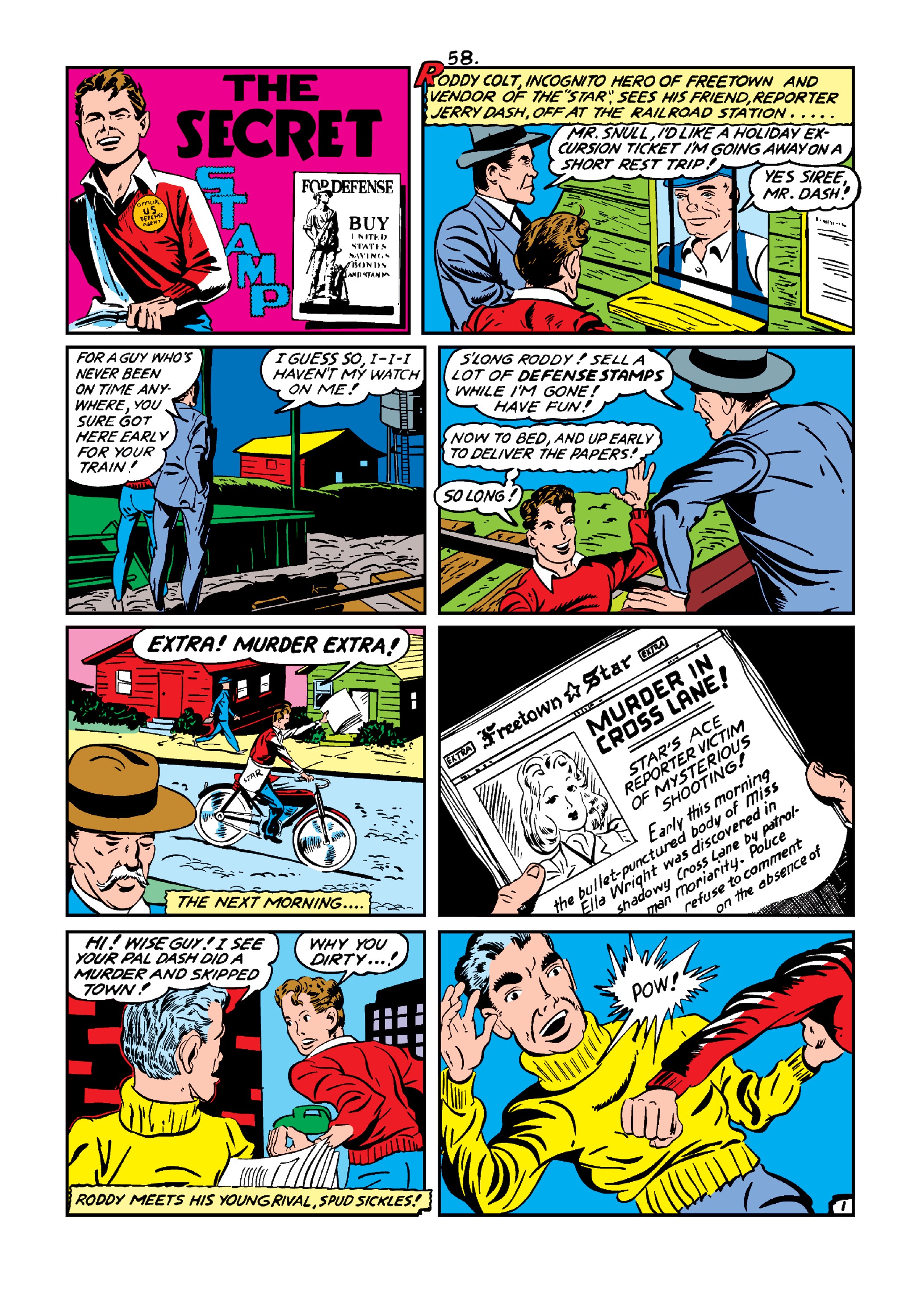 Read online Marvel Masterworks: Golden Age Captain America comic -  Issue # TPB 4 (Part 3) - 65