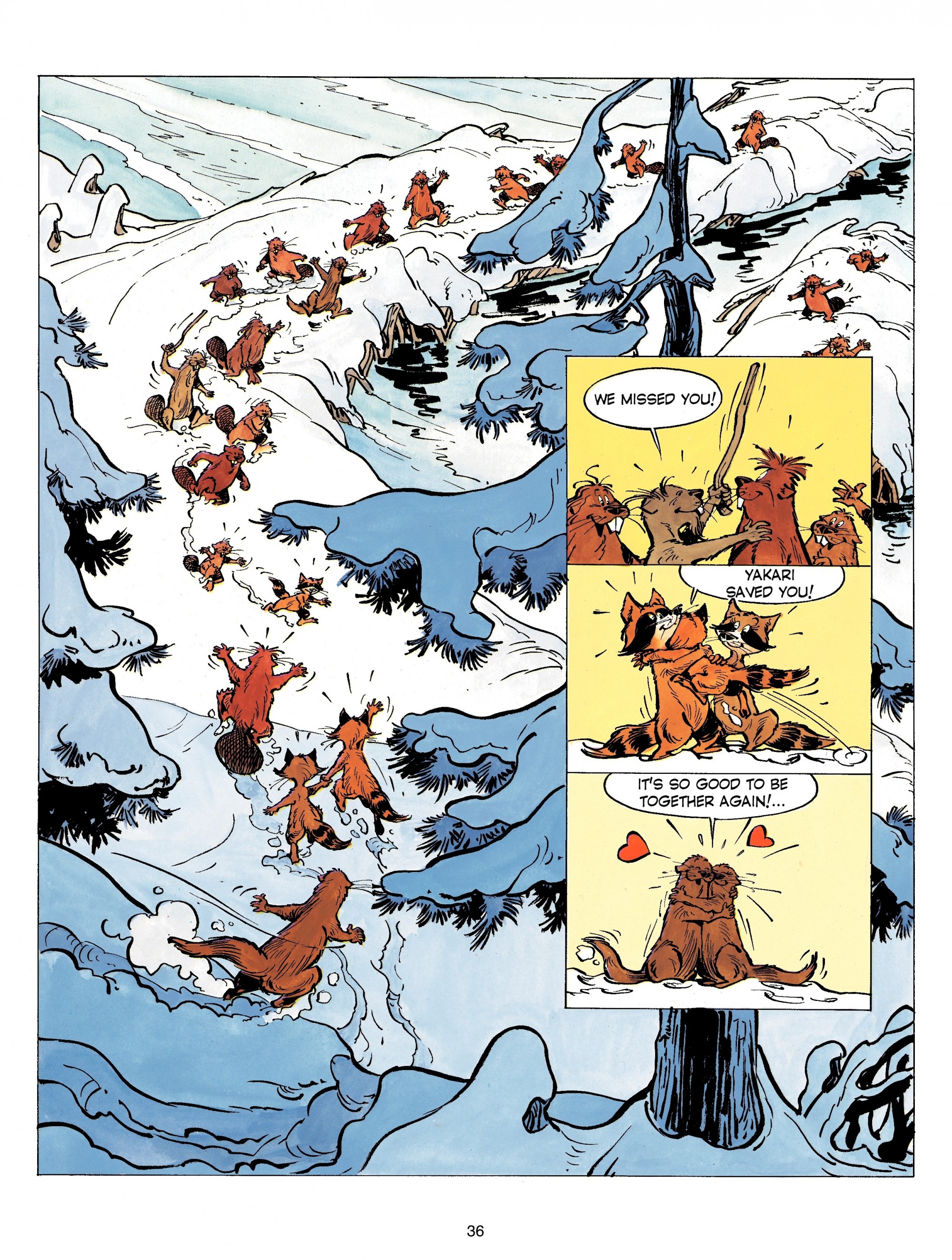 Read online Yakari comic -  Issue #4 - 36