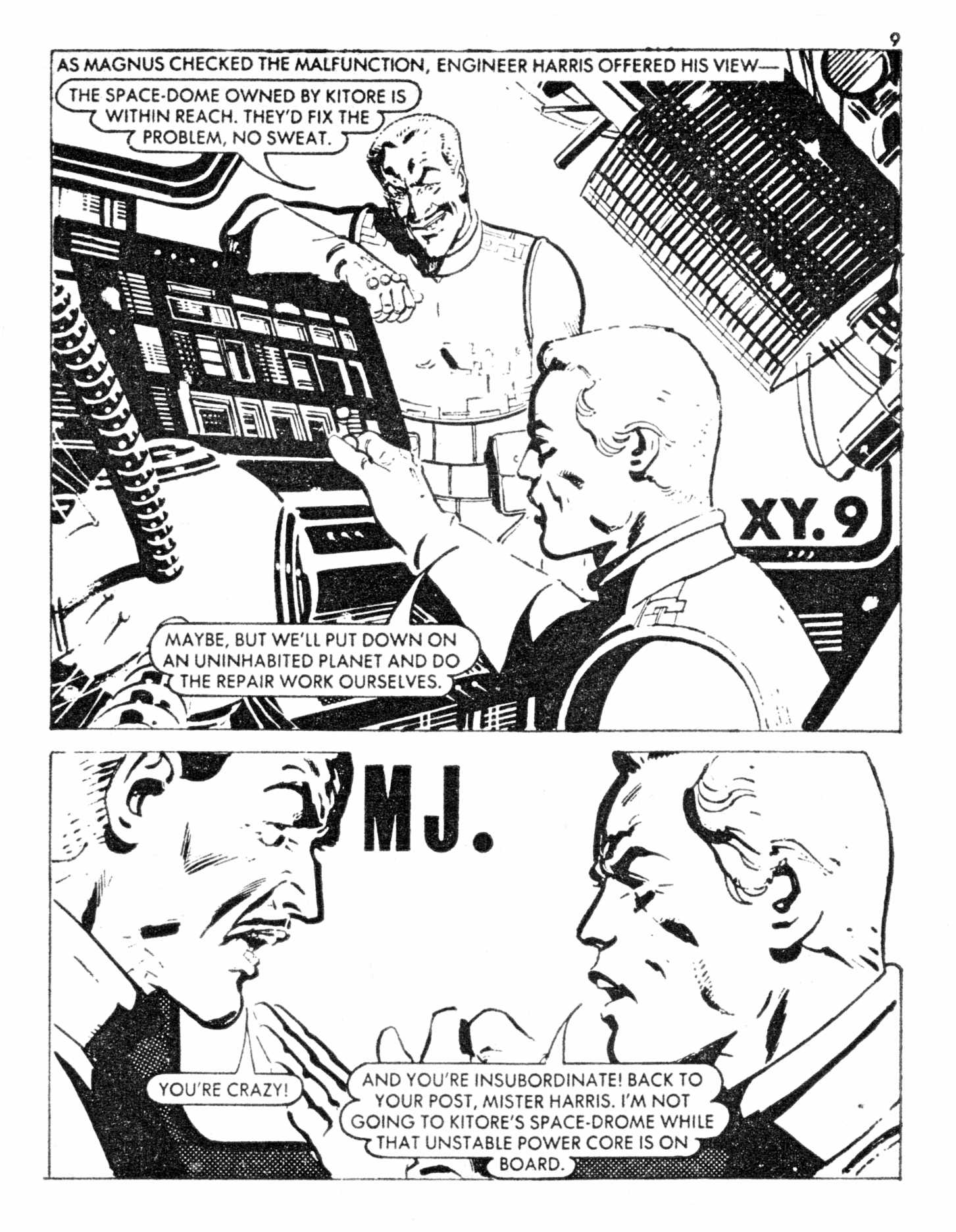 Read online Starblazer comic -  Issue #145 - 9