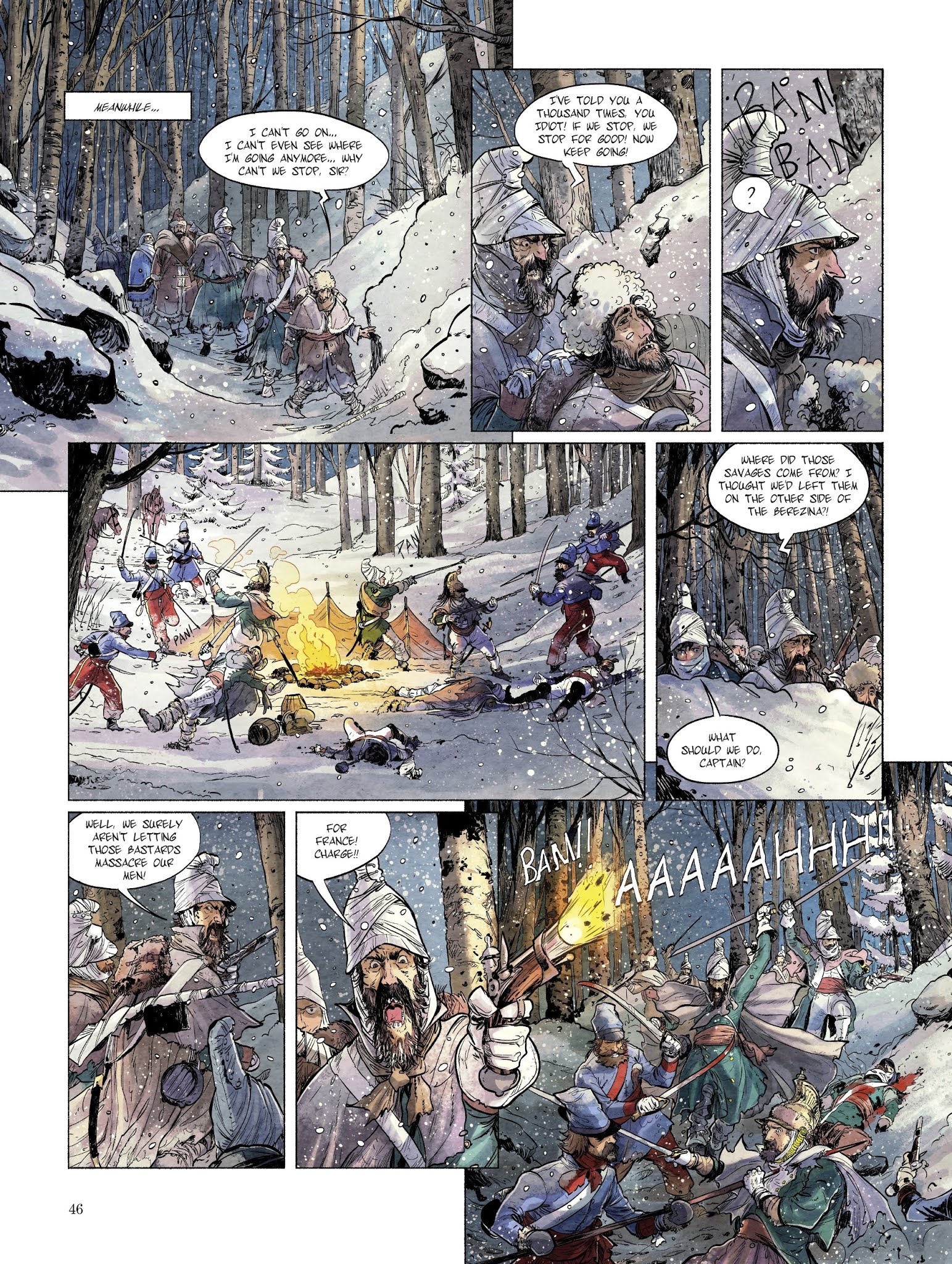 Read online Berezina comic -  Issue #3 - 48