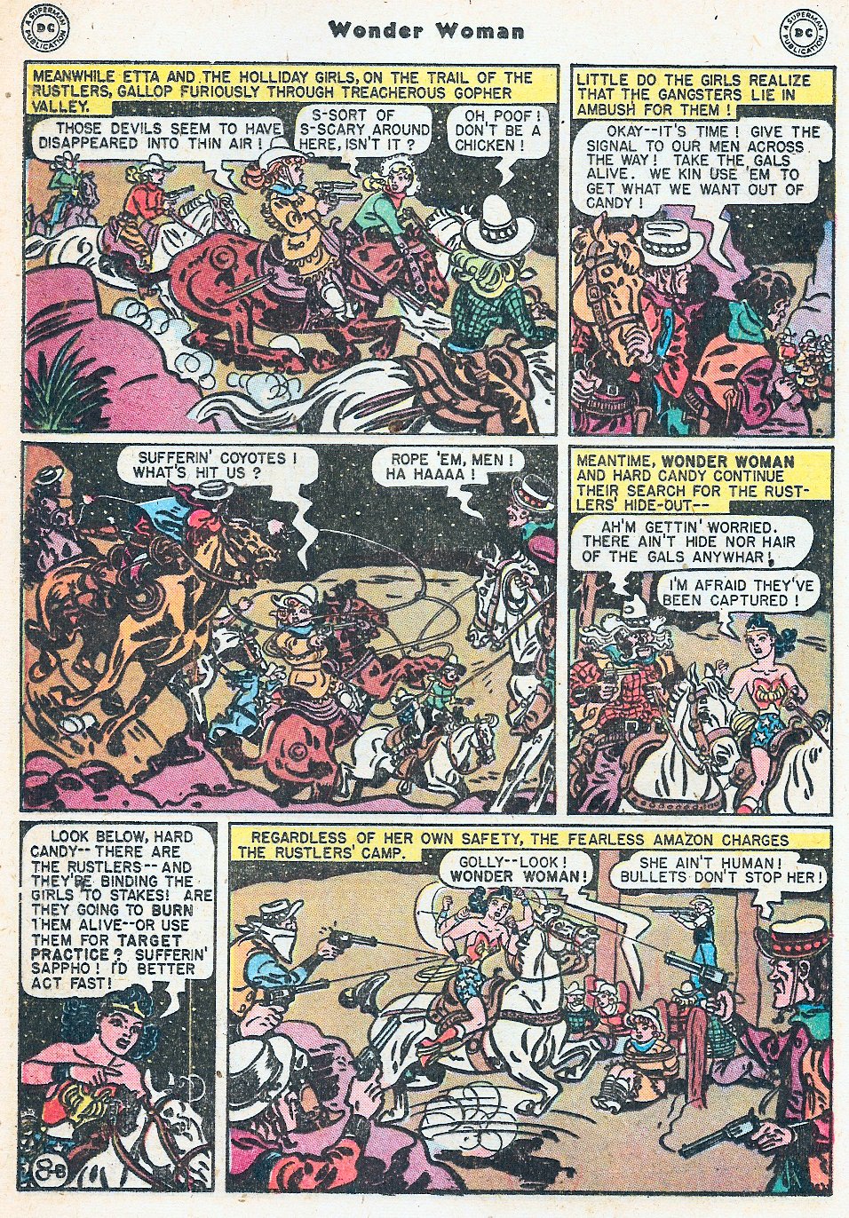 Read online Wonder Woman (1942) comic -  Issue #27 - 28