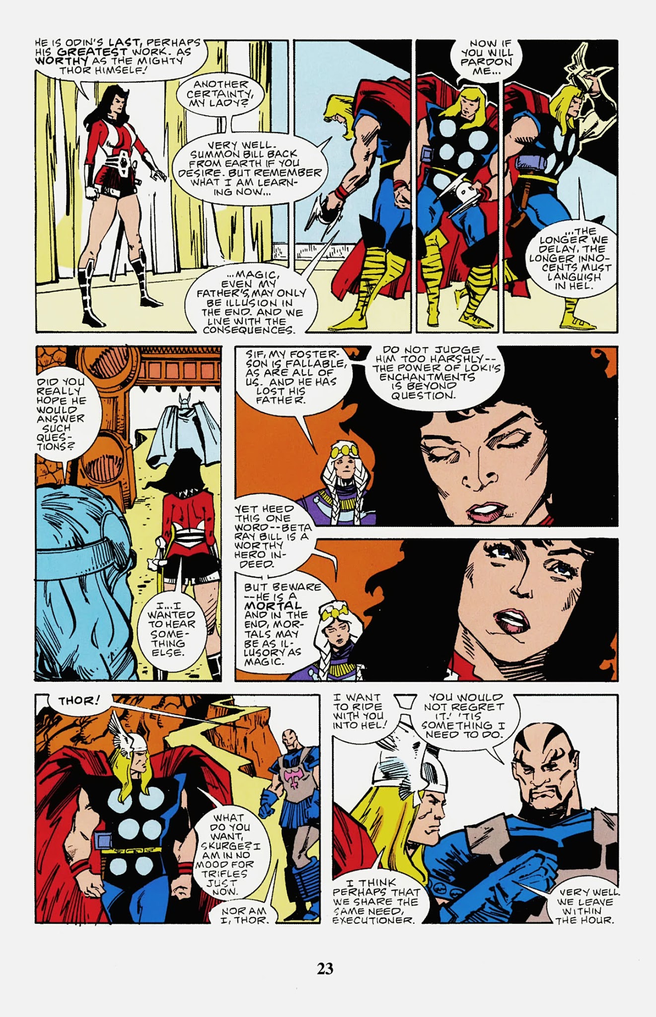 Read online Thor Visionaries: Walter Simonson comic -  Issue # TPB 3 - 25