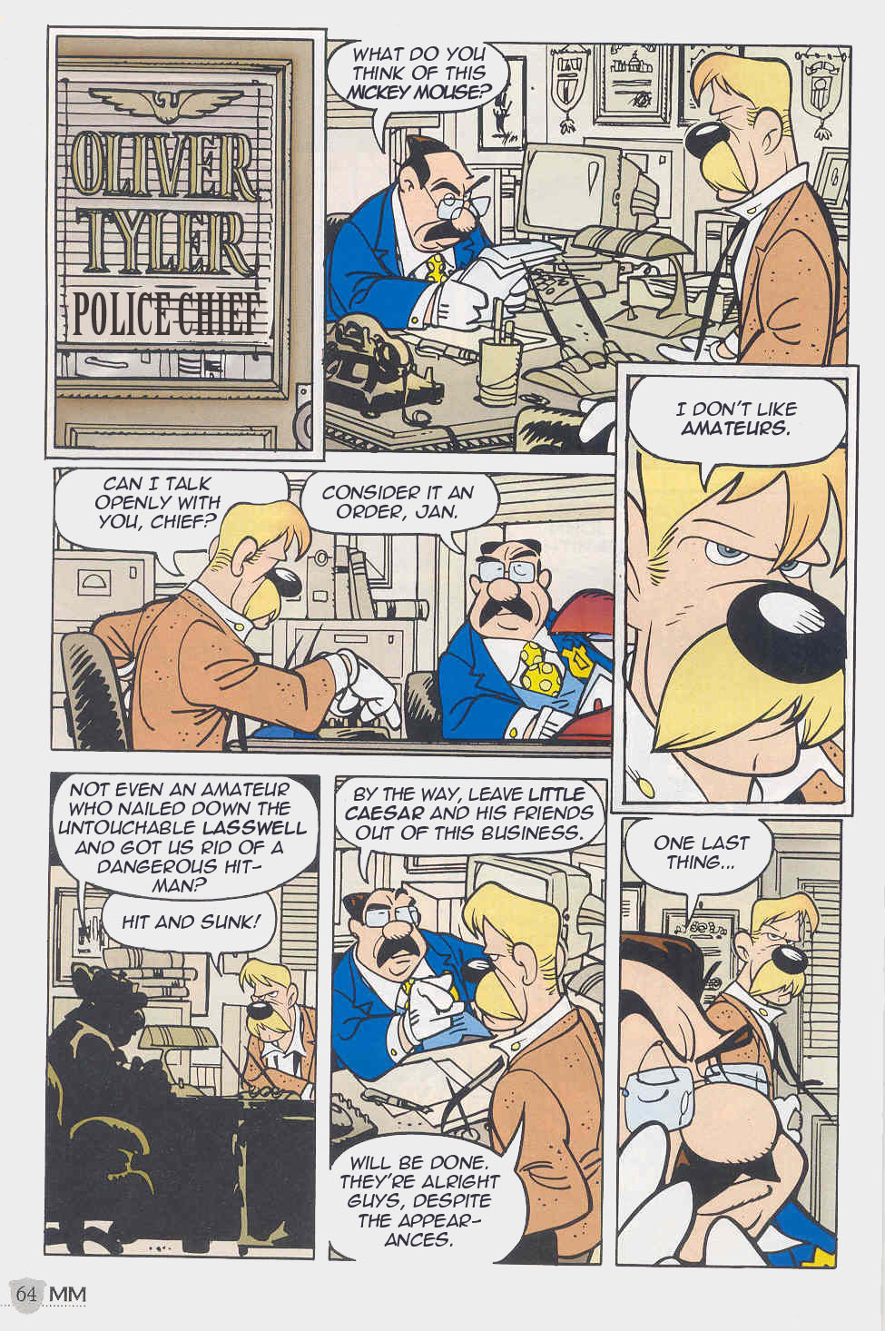 Read online Mickey Mouse Mystery Magazine comic -  Issue #0 - 64