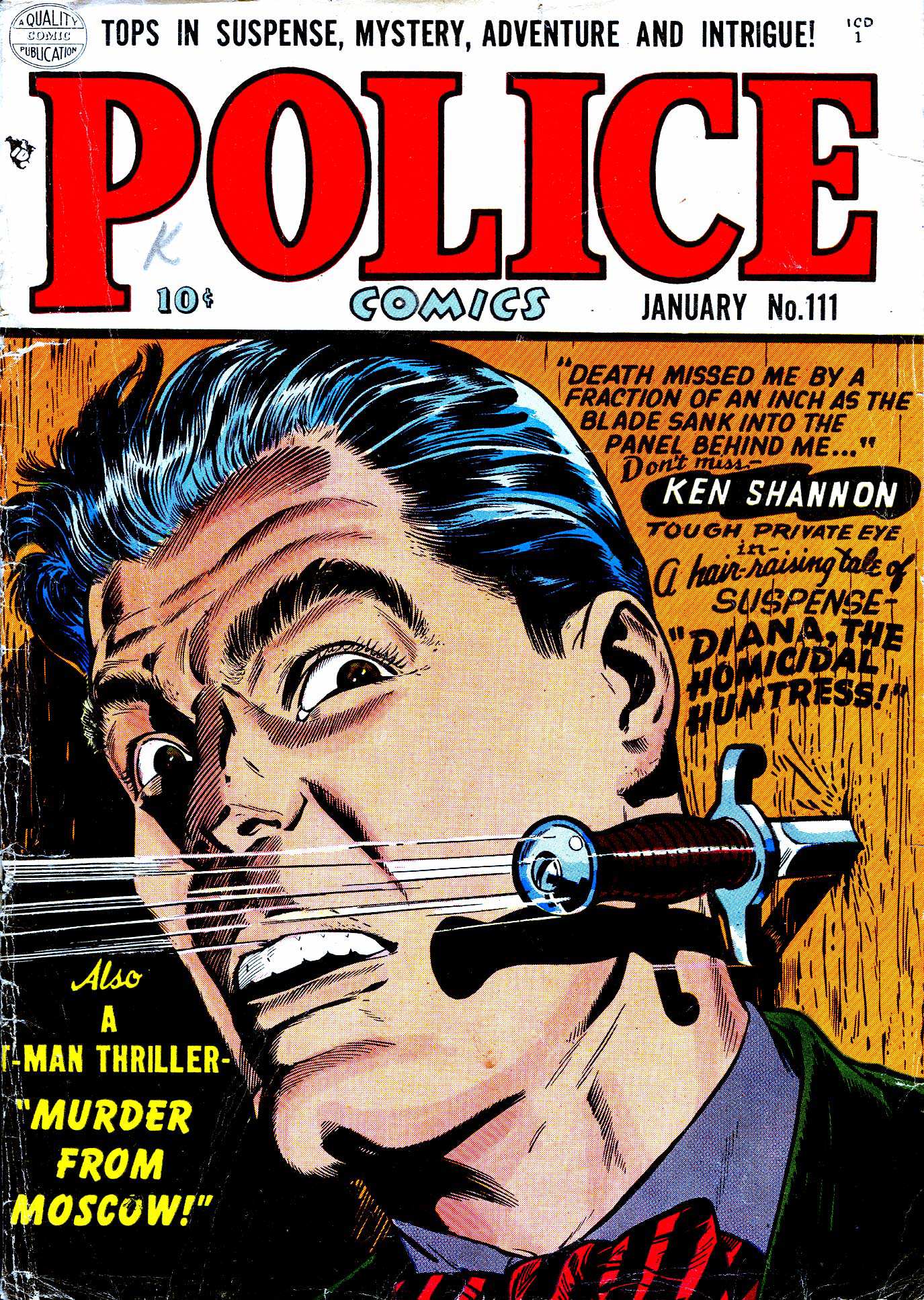 Read online Police Comics comic -  Issue #111 - 1