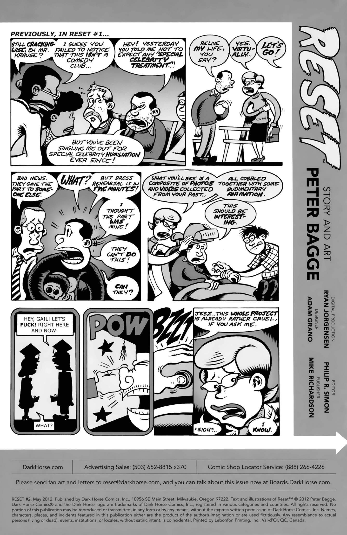 Read online Reset comic -  Issue #2 - 2